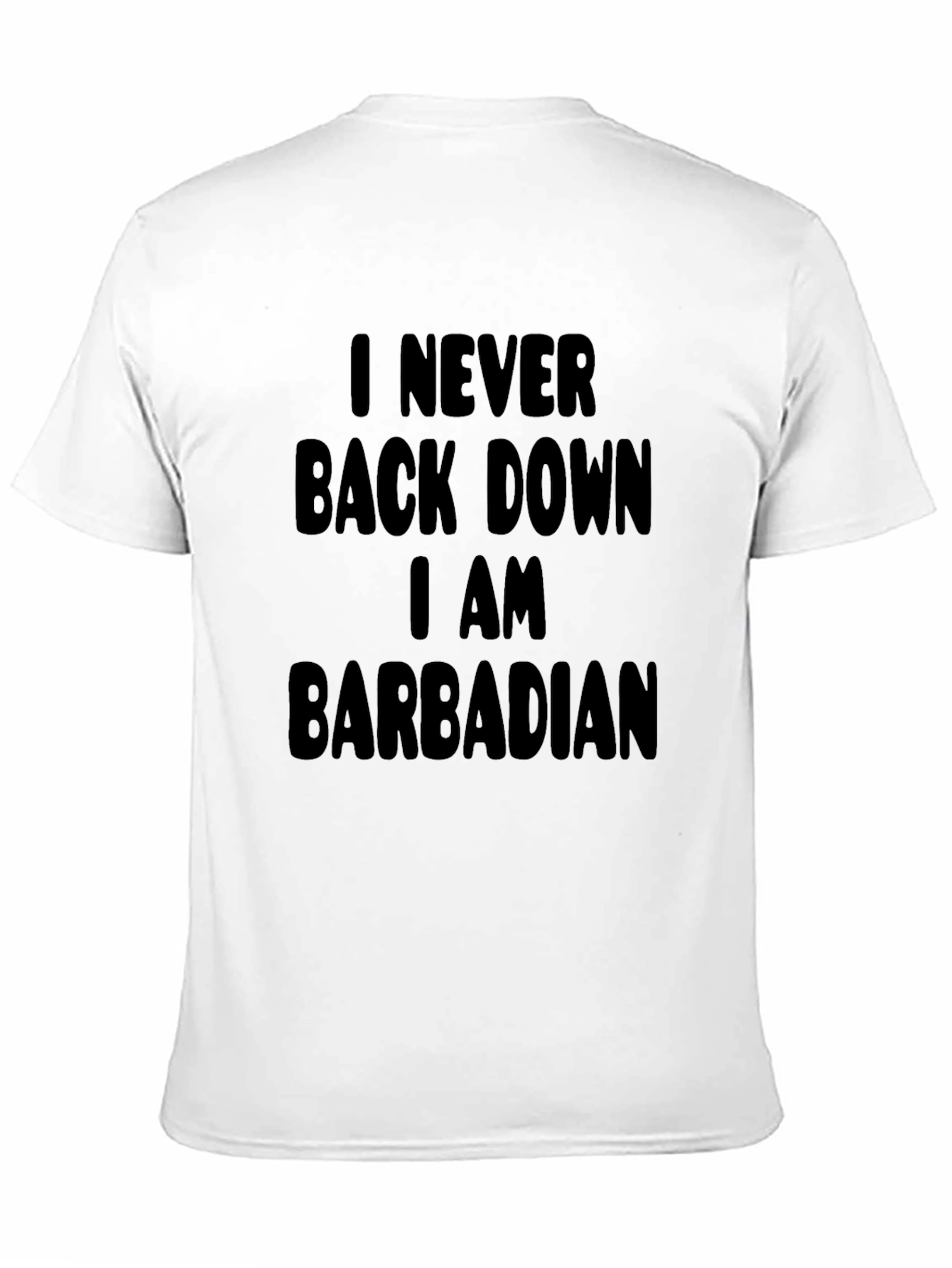 Barbadian Pride Black T-Shirt