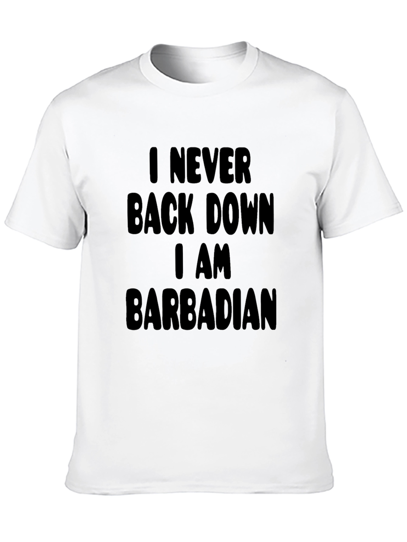 Barbadian Pride Black T-Shirt