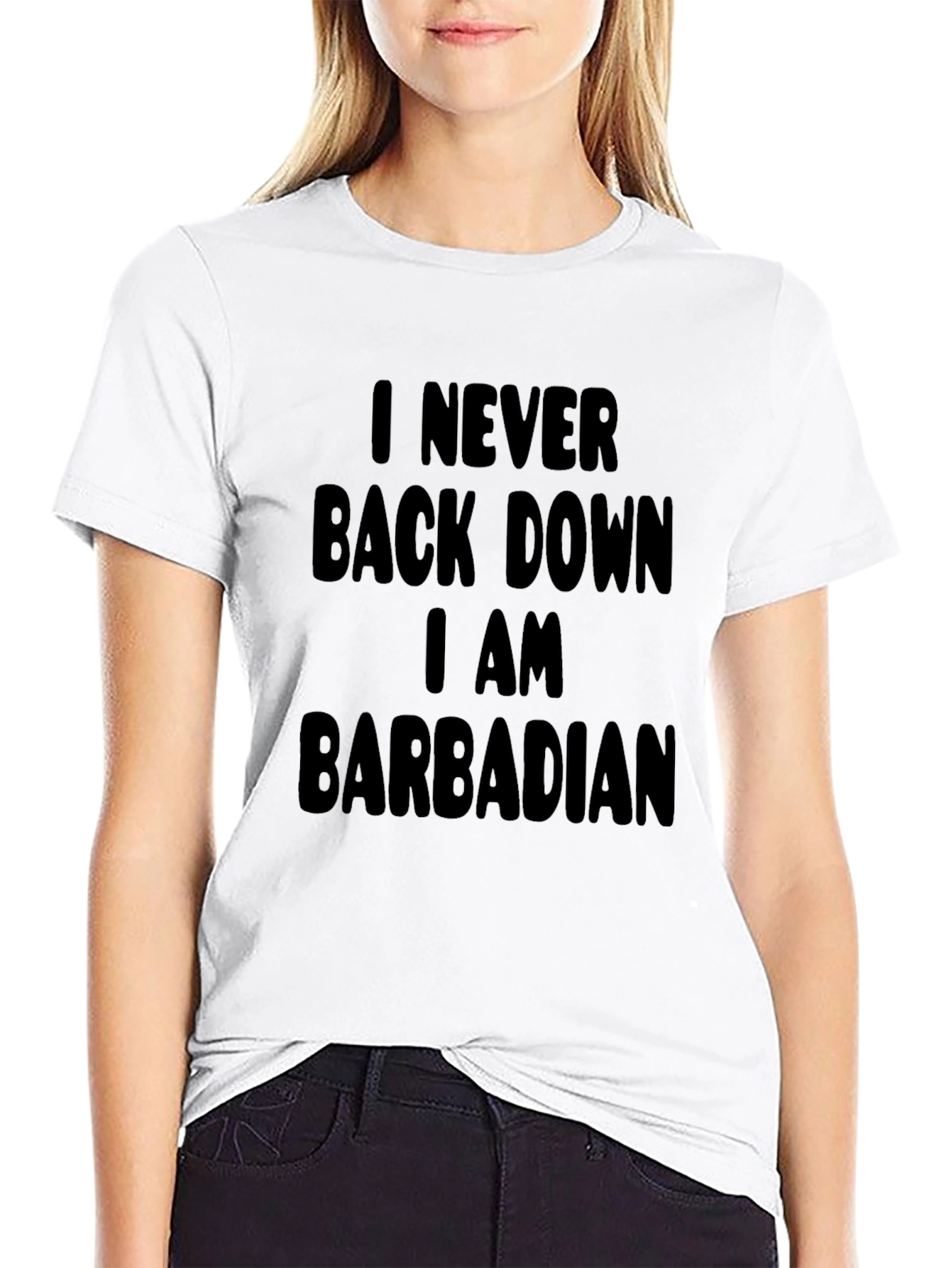 Barbadian Pride Black T-Shirt