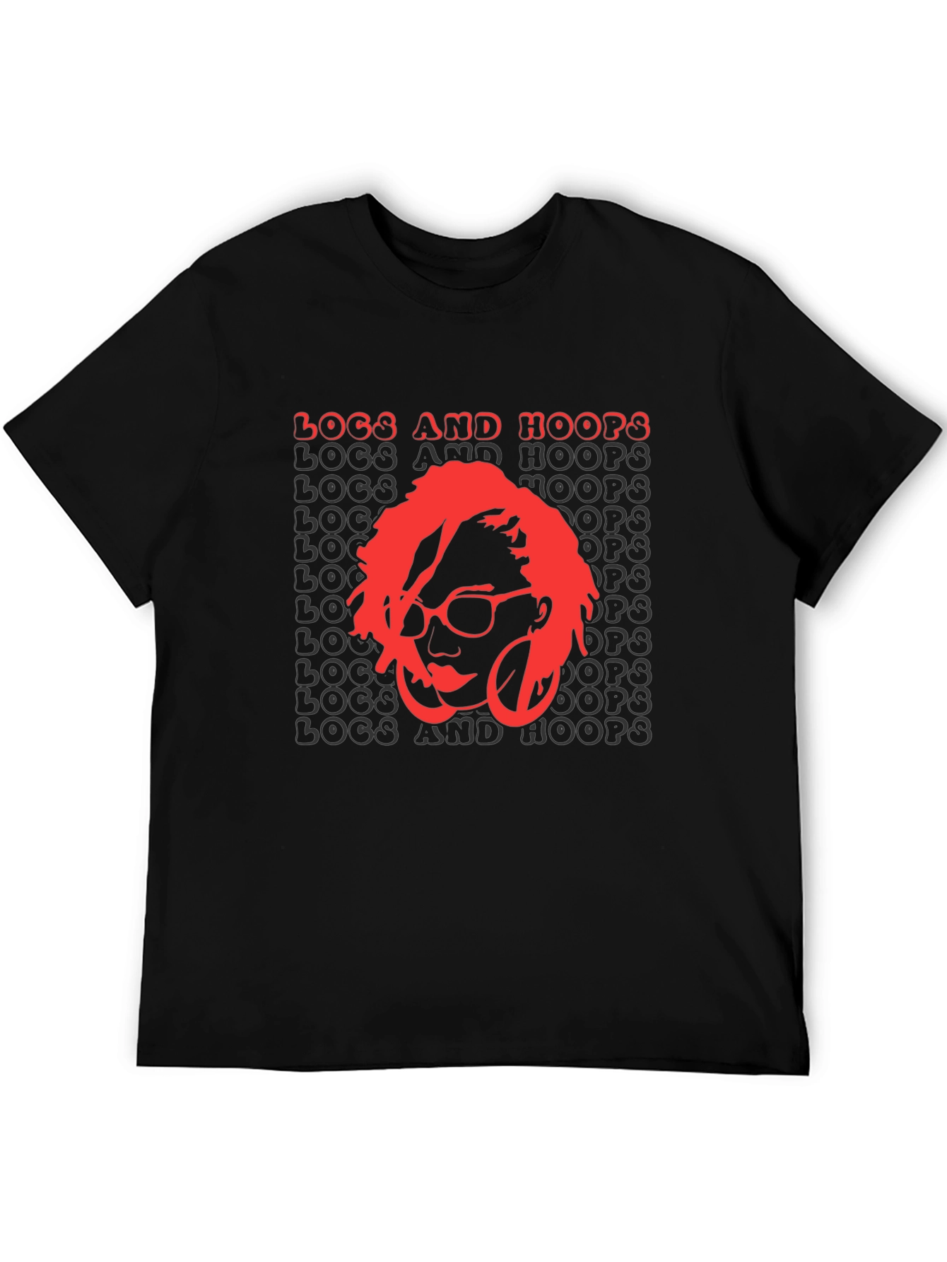 Locs and Hoops Graphic T-Shirt - Unisex