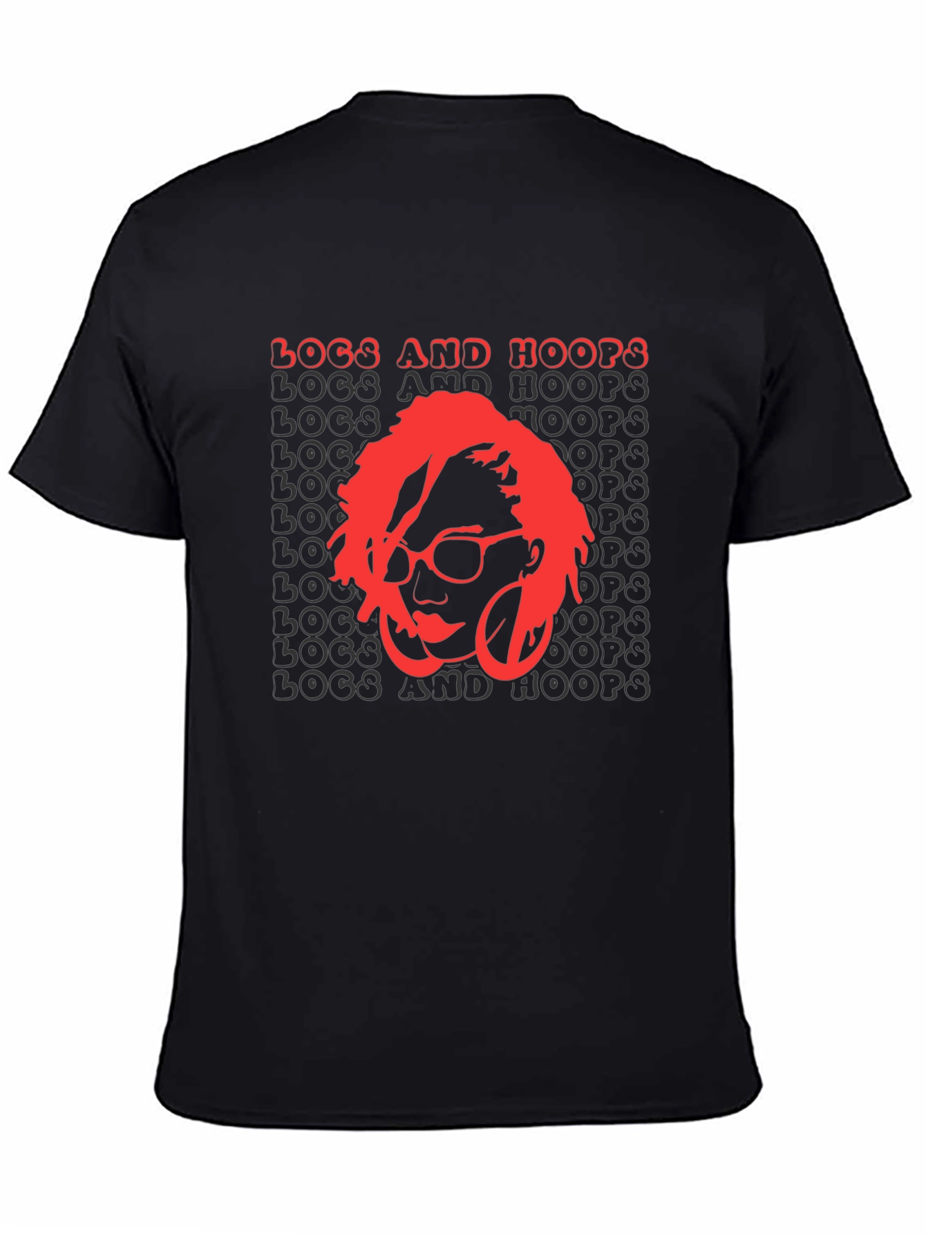 Locs and Hoops Graphic T-Shirt - Unisex