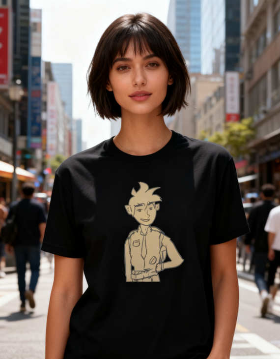 Cartoon Character Graphic Tee