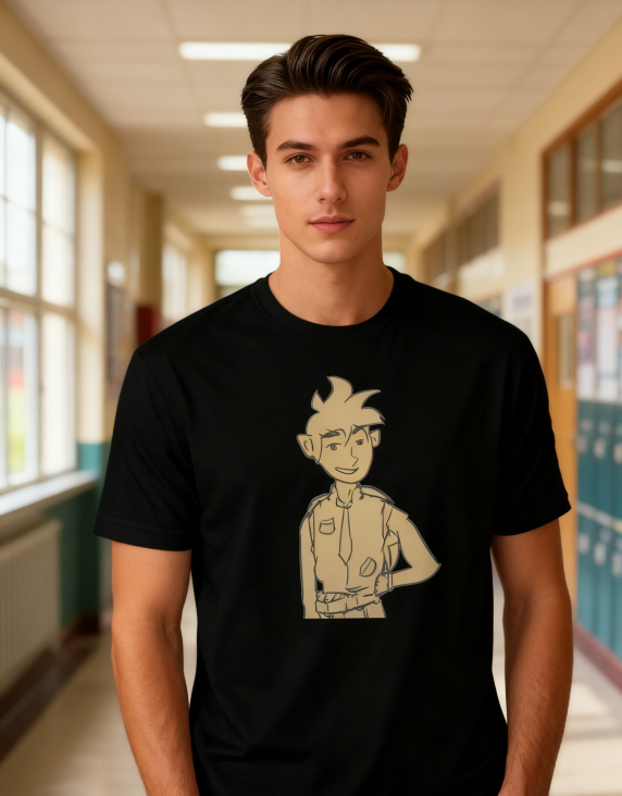 Cartoon Character Graphic Tee