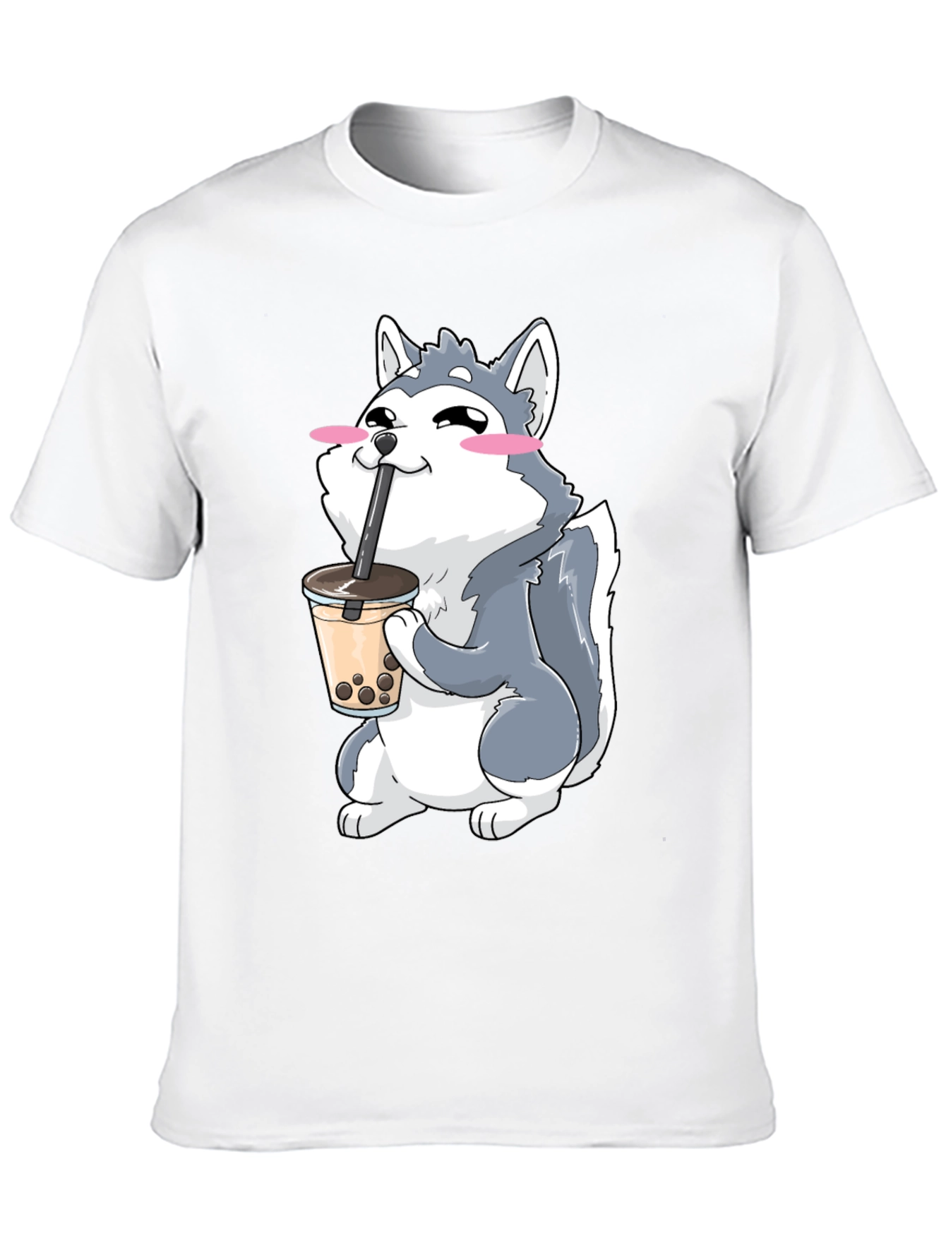 Husky Boba Tea Graphic Tee