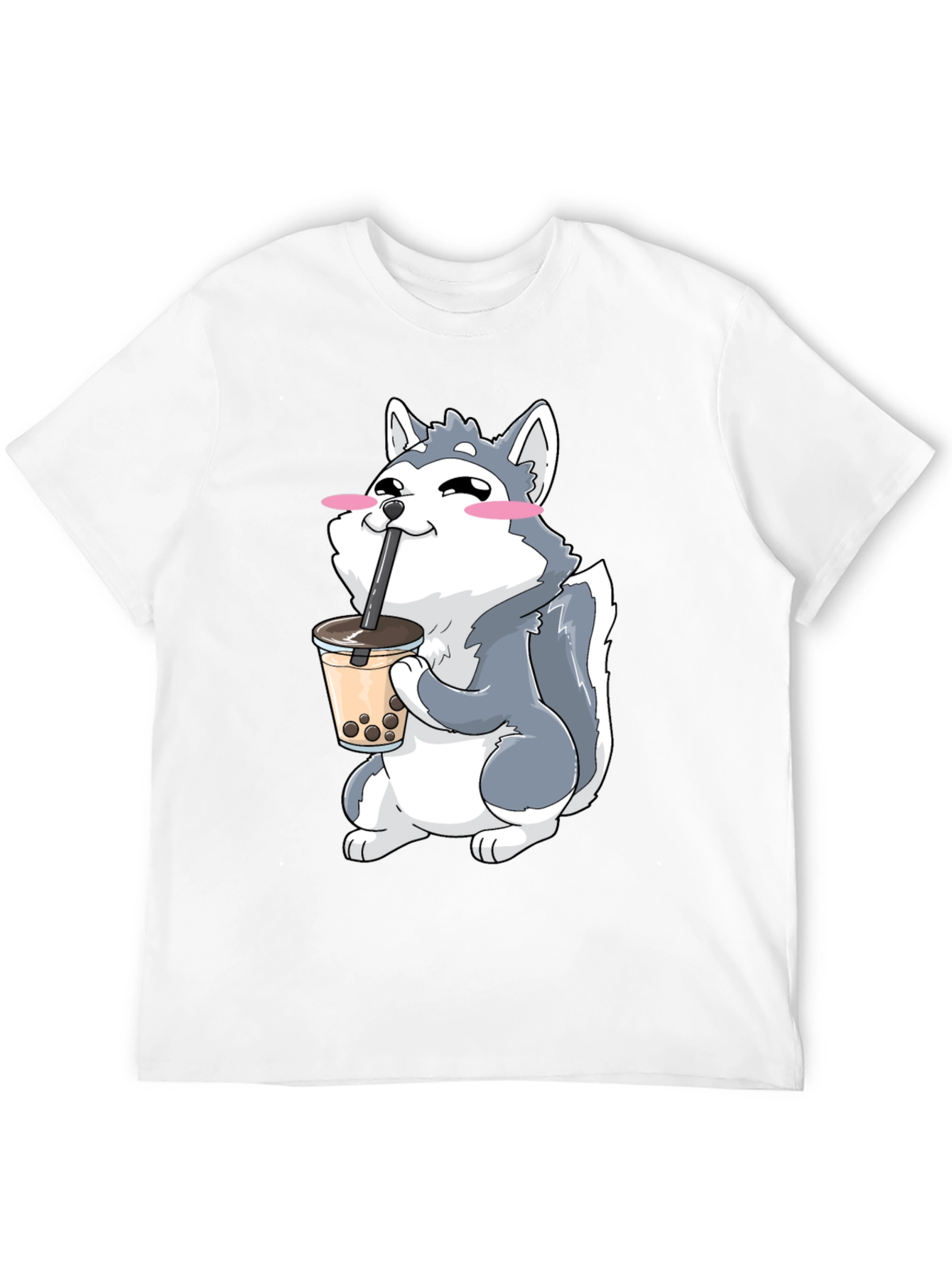 Husky Boba Tea Graphic Tee
