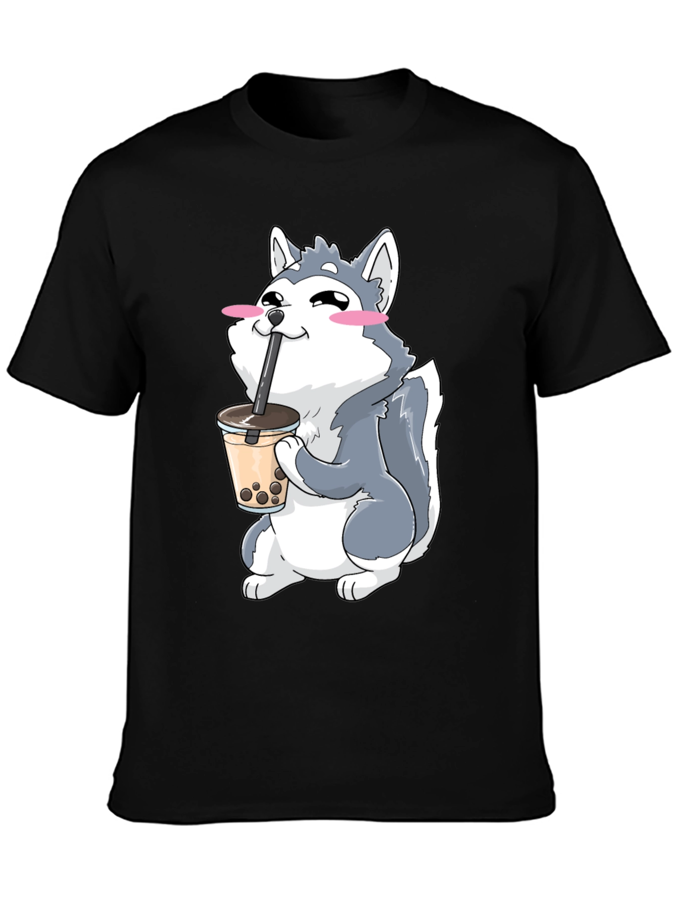 Husky Boba Tea Graphic Tee
