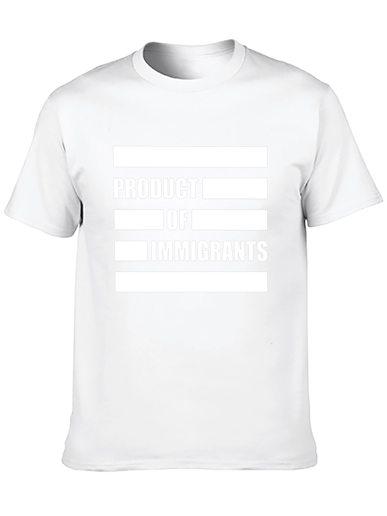 Product of Immigrants Graphic Tee - Black