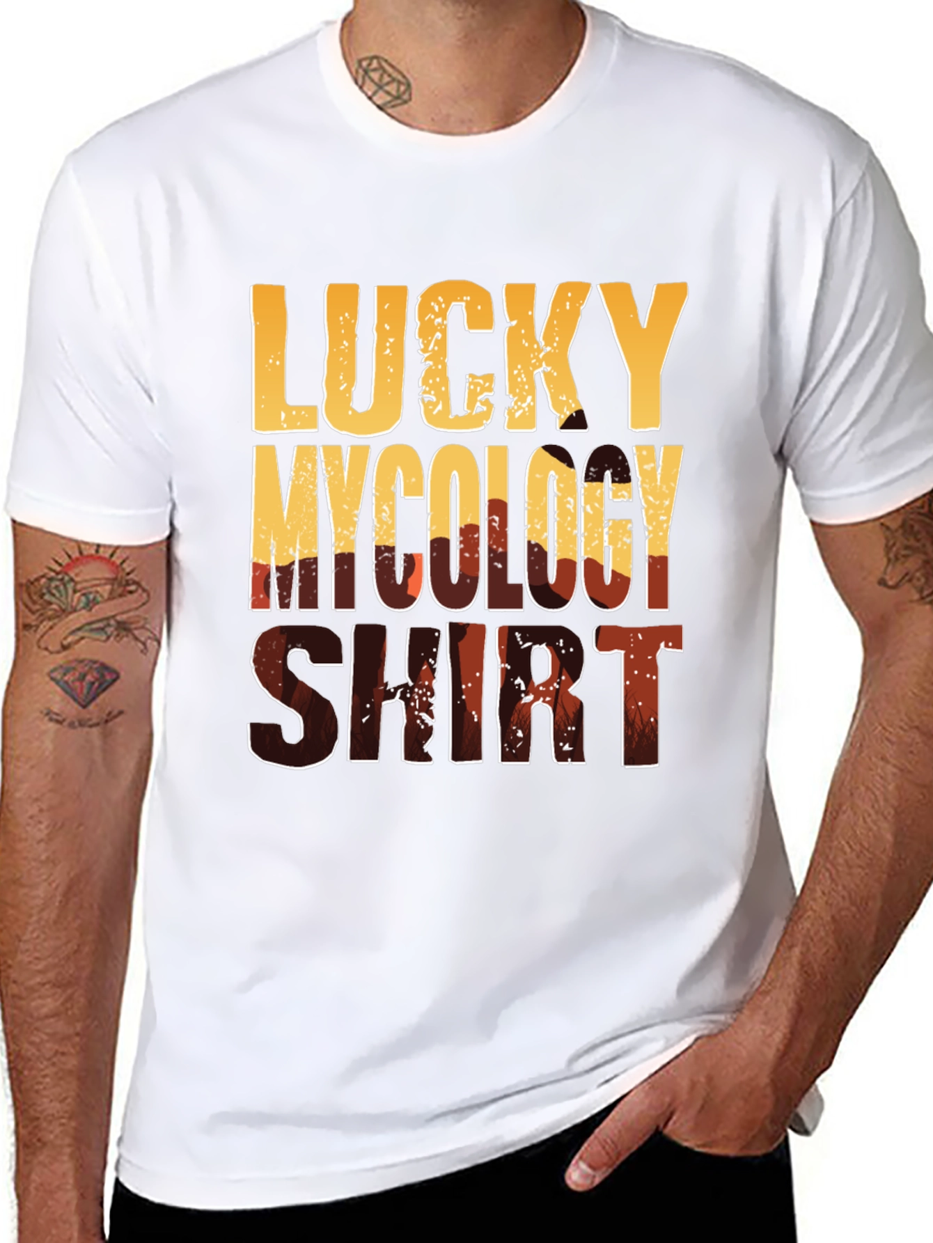 Lucky Mycology T-Shirt - Fungi Fan Tee