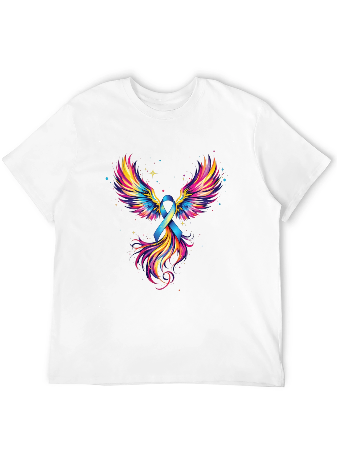 Ribbon Wings Graphic Tee - Awareness Shirt