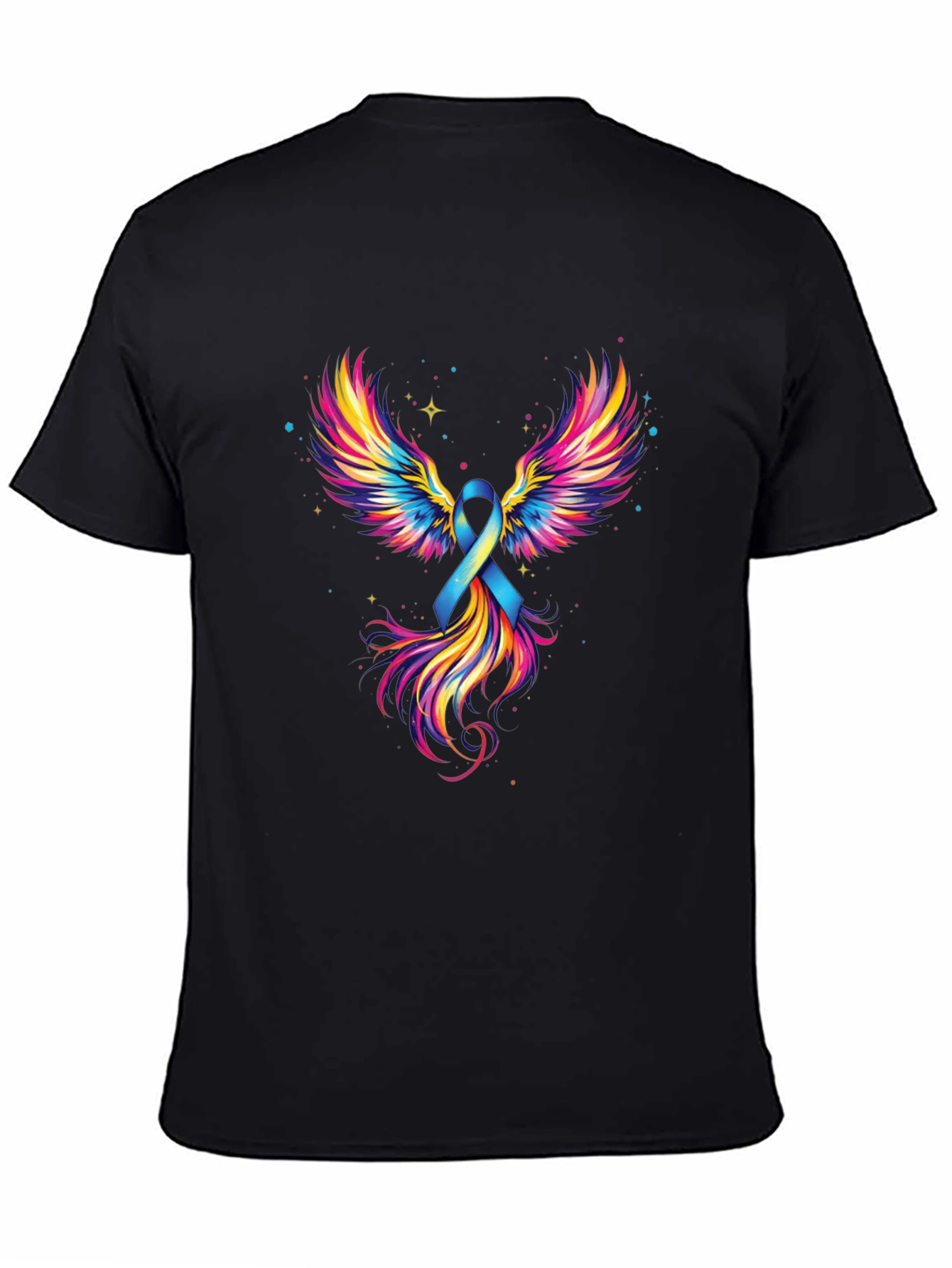 Ribbon Wings Graphic Tee - Awareness Shirt