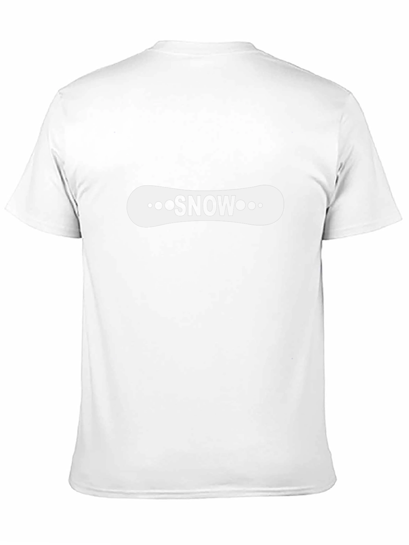 Snowboard Graphic Black T-Shirt