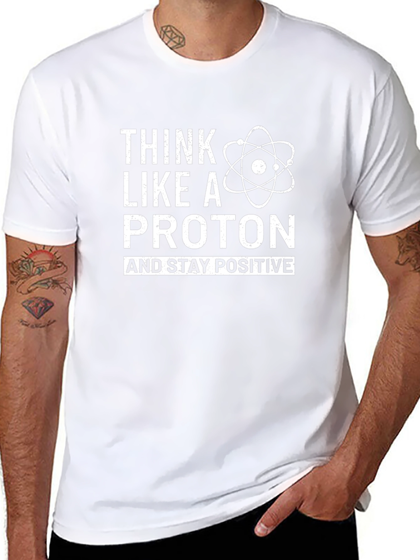 Think Like A Proton Graphic T-Shirt