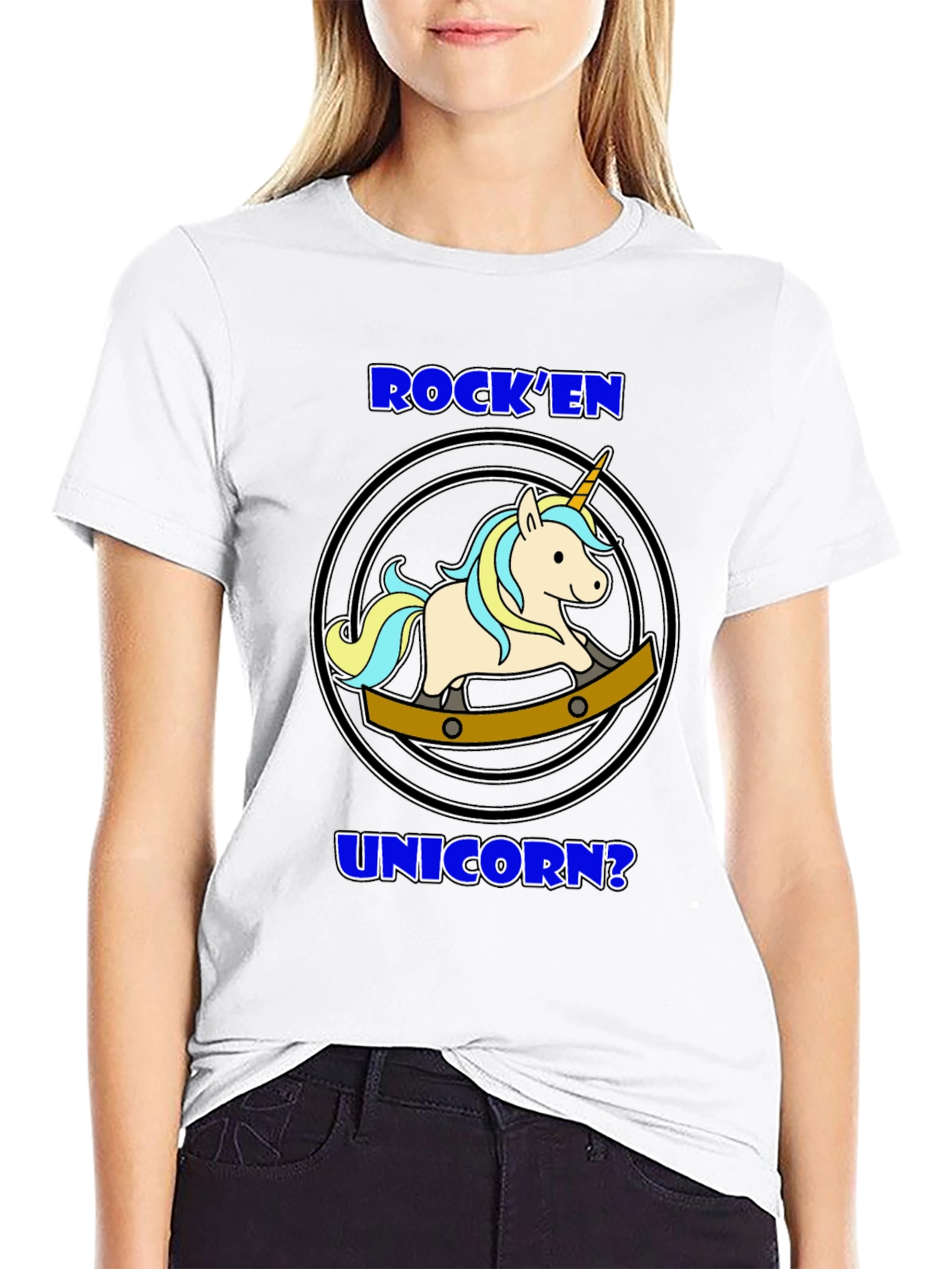 Rocken Unicorn Graphic T-Shirt