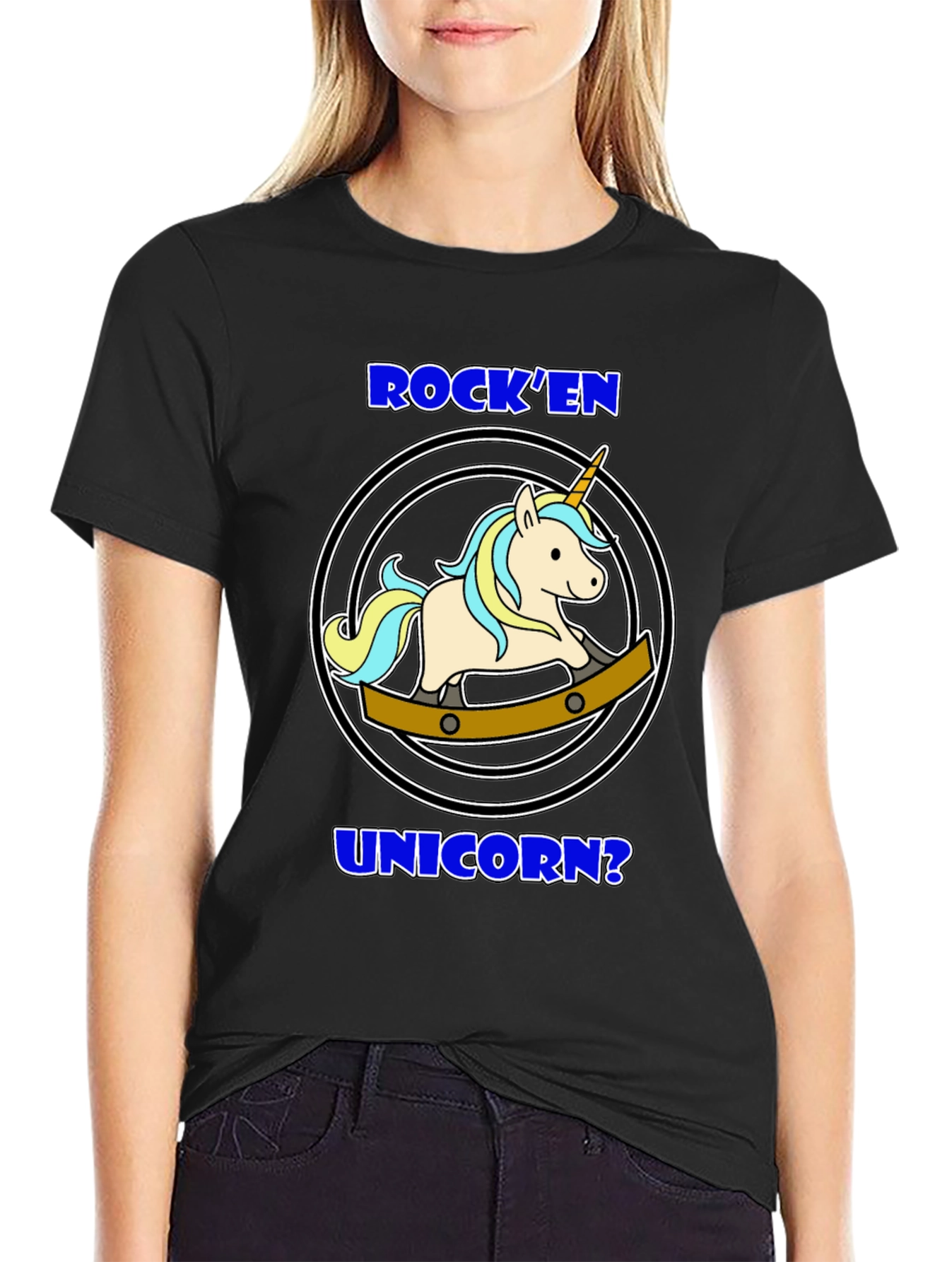 Rocken Unicorn Graphic T-Shirt