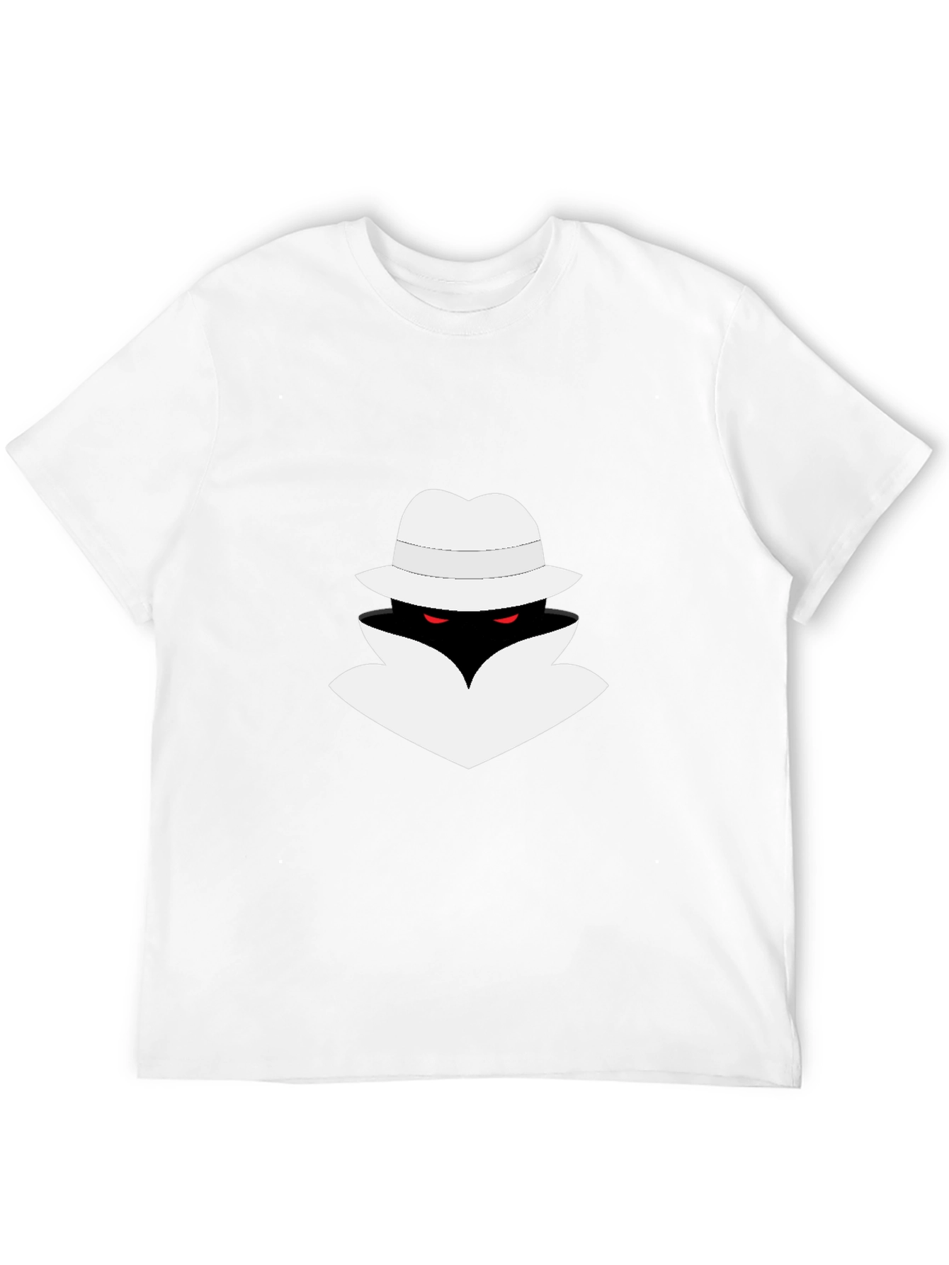 Mystery Man Graphic Tee - Black T-Shirt