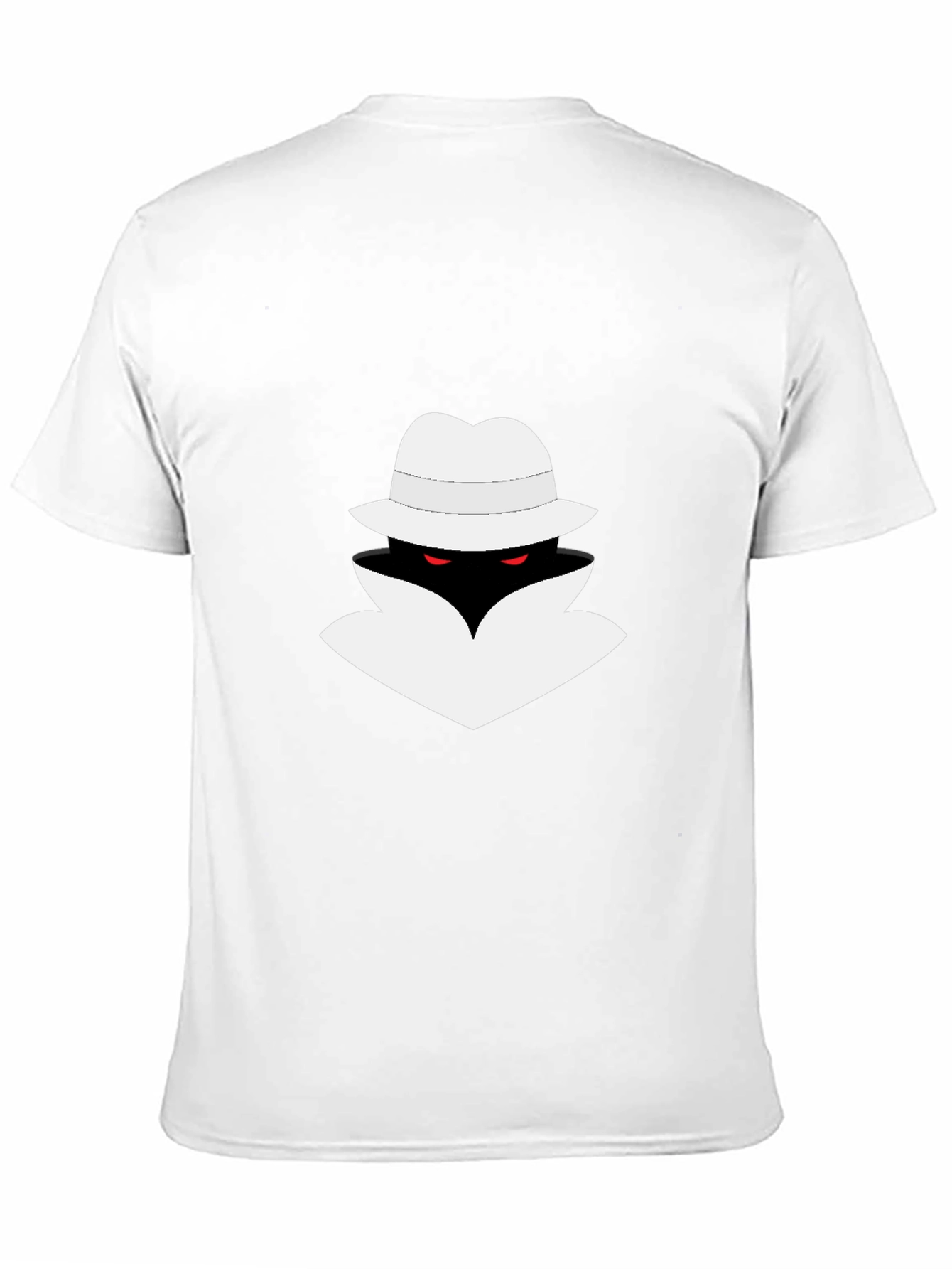 Mystery Man Graphic Tee - Black T-Shirt
