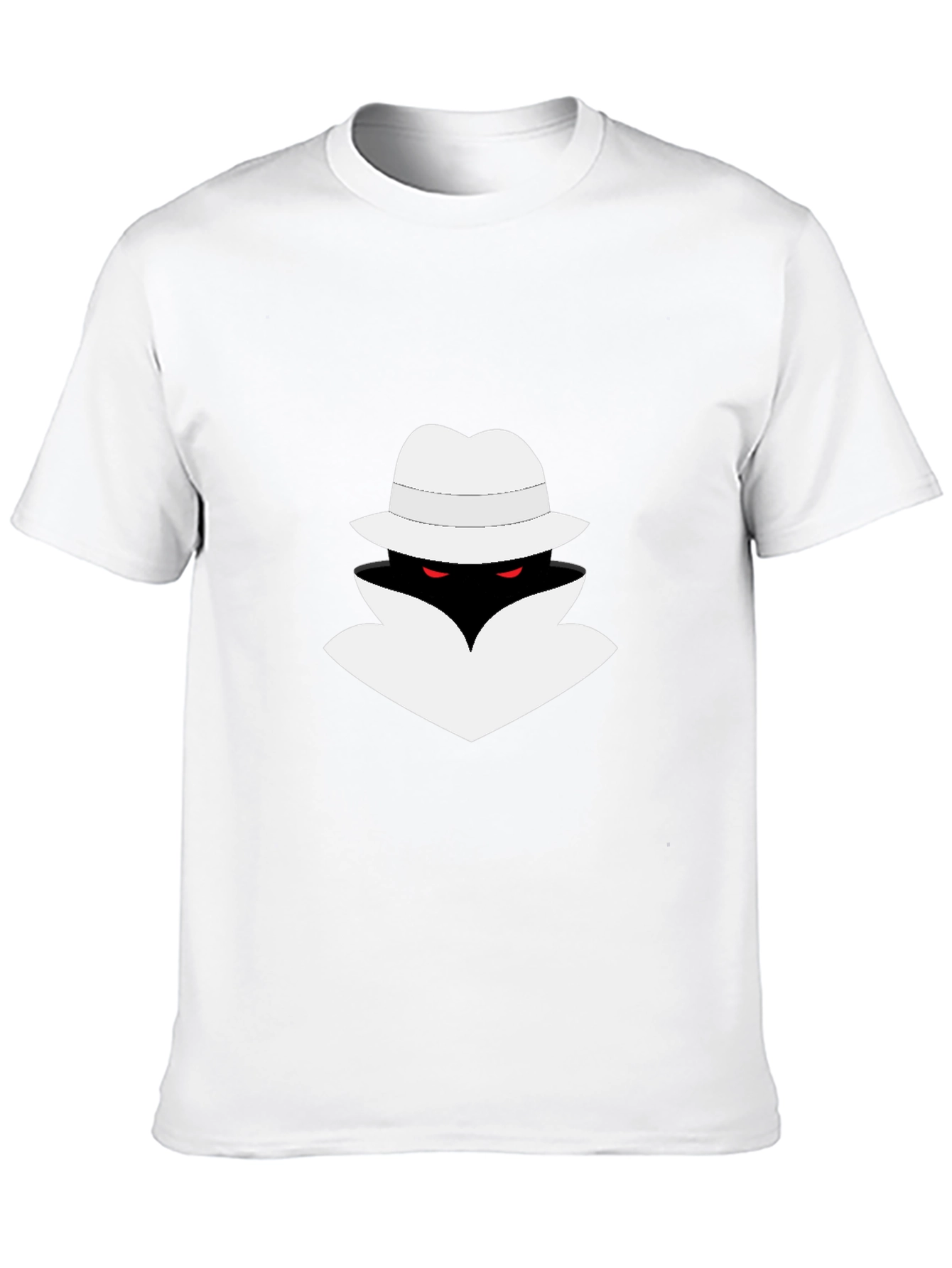 Mystery Man Graphic Tee - Black T-Shirt