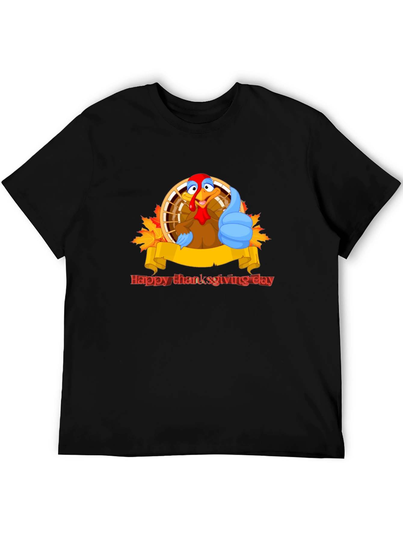 Happy Thanksgiving Turkey Graphic Tee