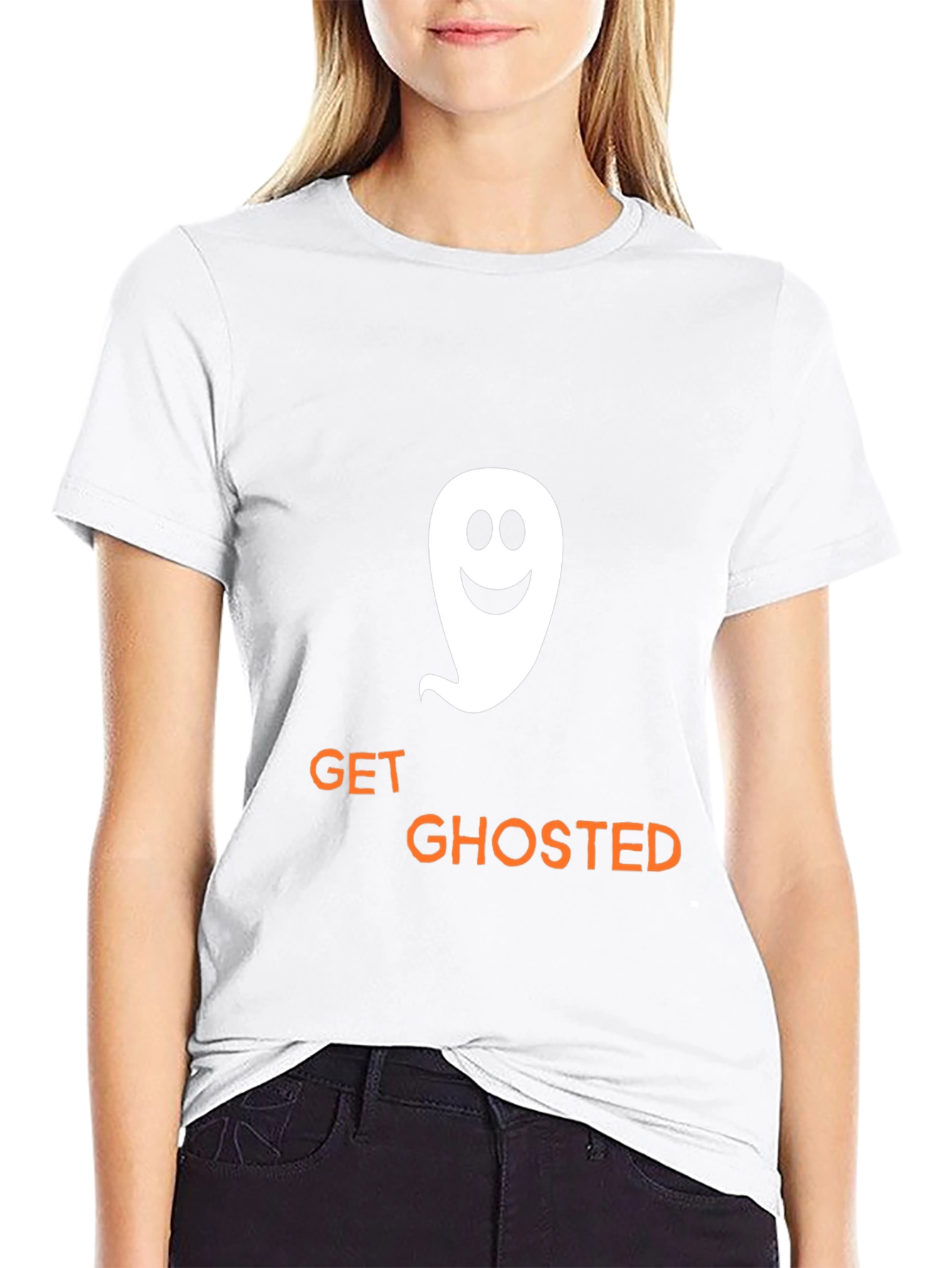Get Ghosted Graphic Tee - Halloween Fun