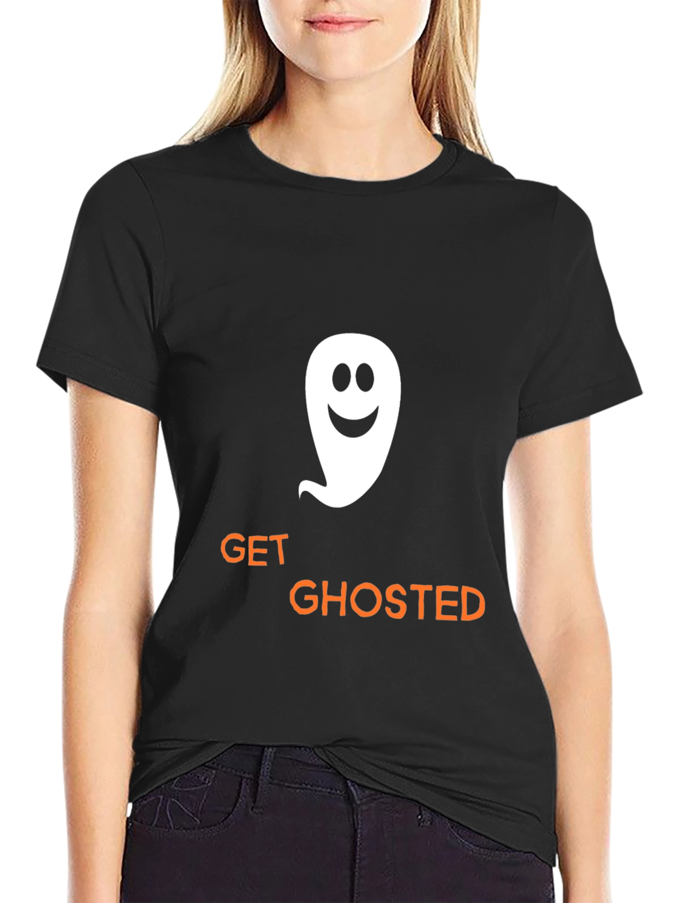 Get Ghosted Graphic Tee - Halloween Fun