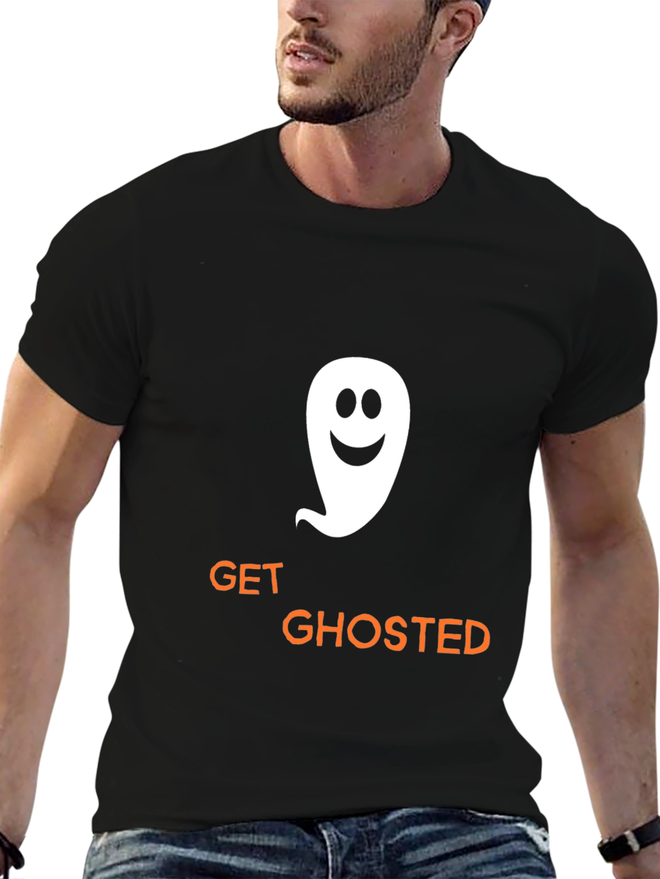 Get Ghosted Graphic Tee - Halloween Fun