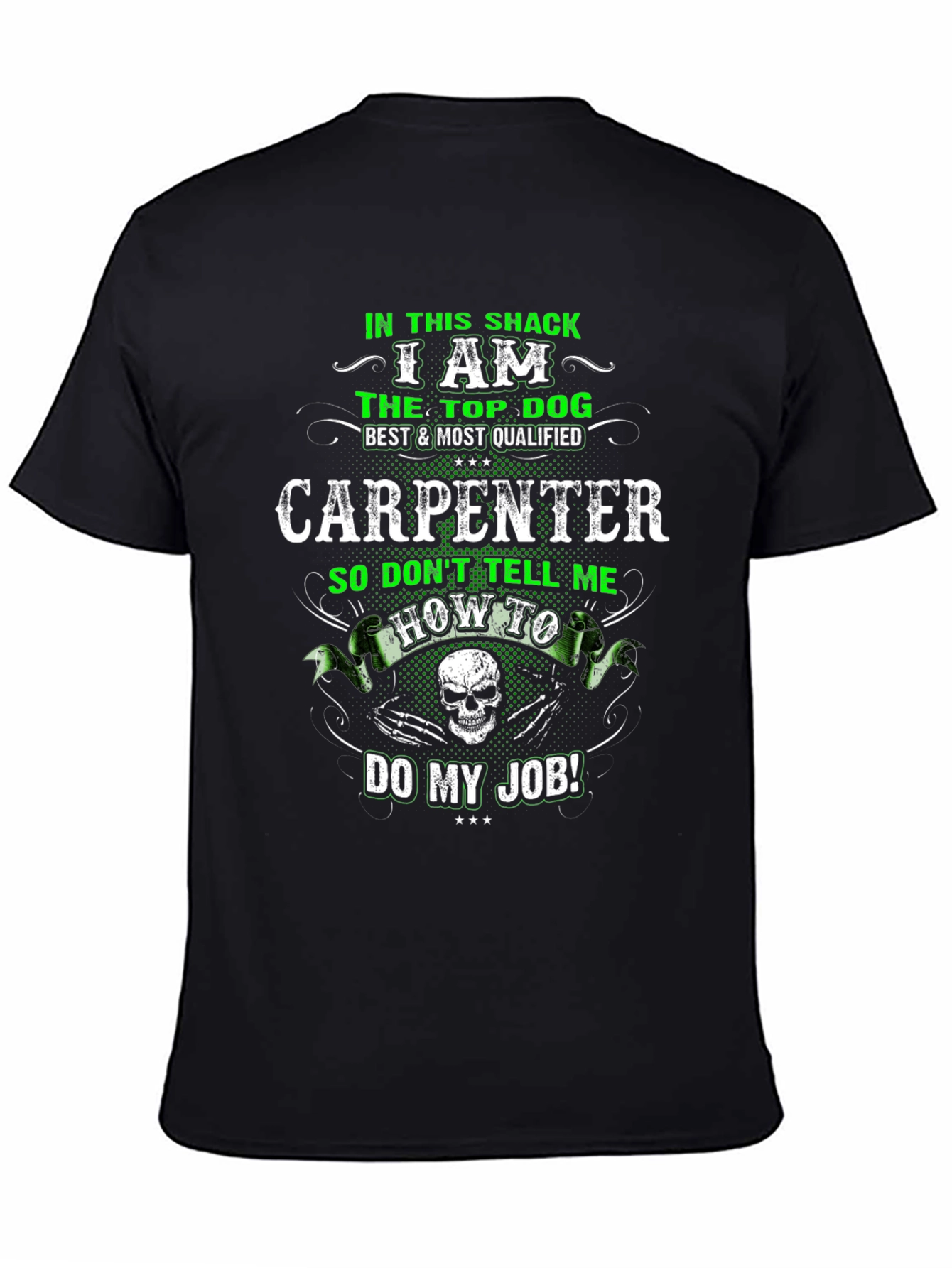 Carpenter Top Dog Graphic T-Shirt