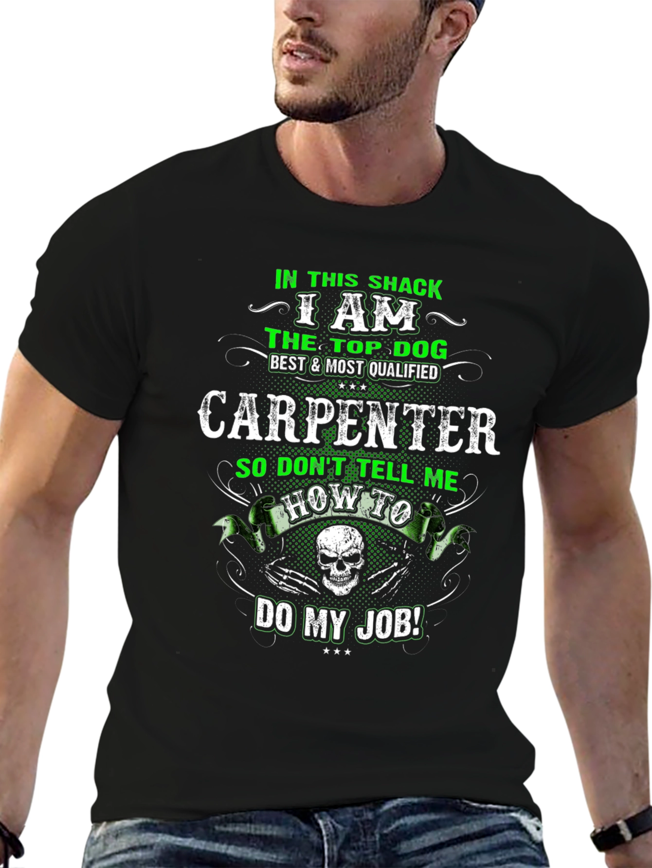 Carpenter Top Dog Graphic T-Shirt