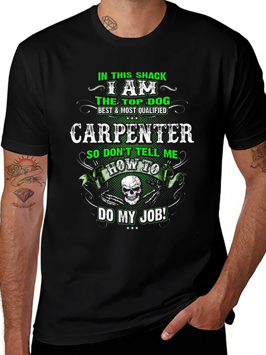 Carpenter Top Dog Graphic T-Shirt