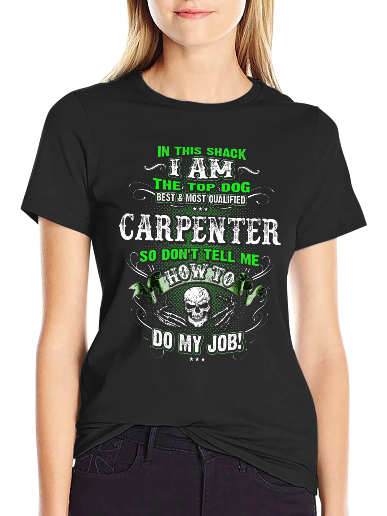 Carpenter Top Dog Graphic T-Shirt