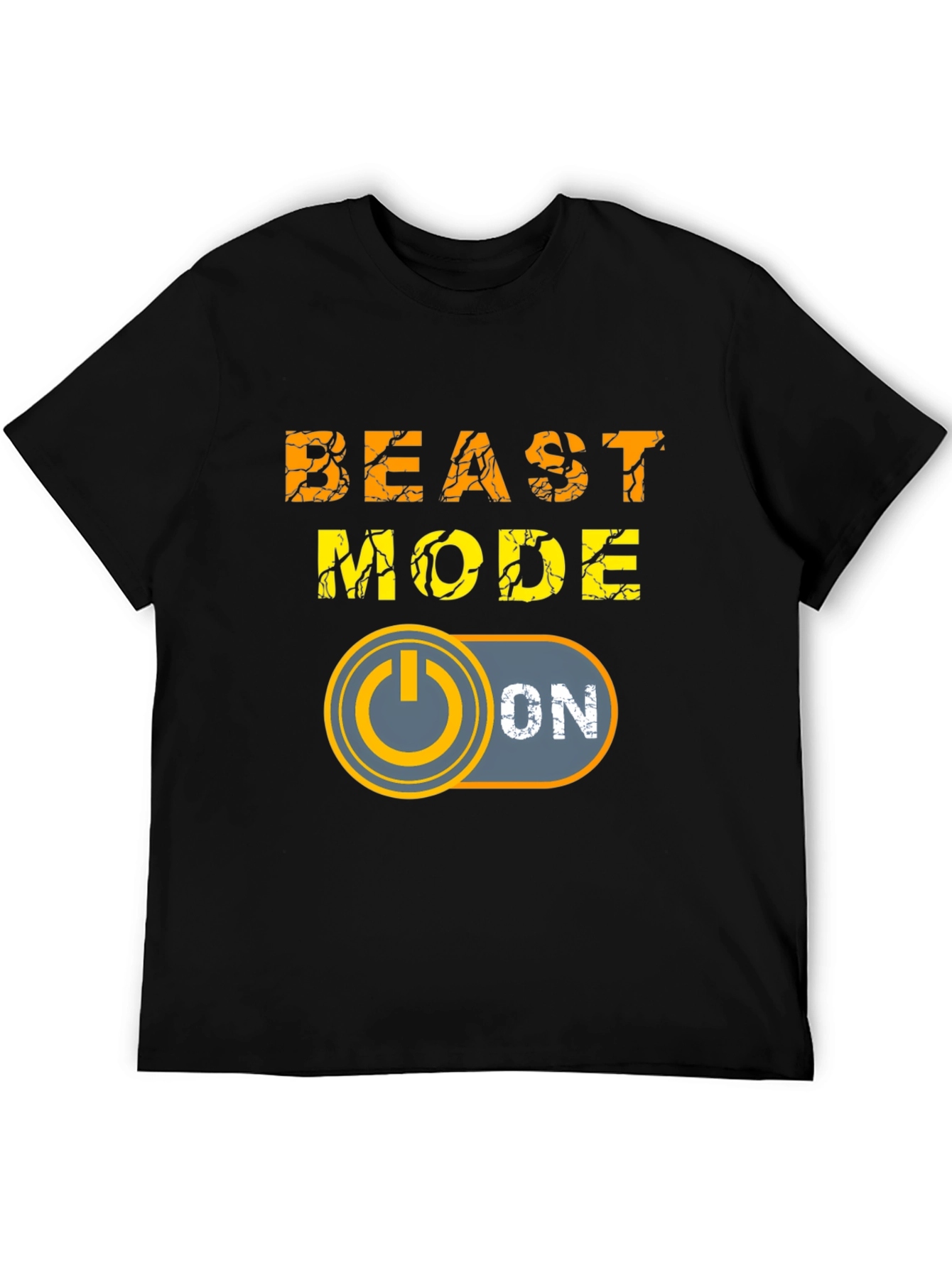 Beast Mode ON Graphic T-Shirt - Motivational Gym Wear