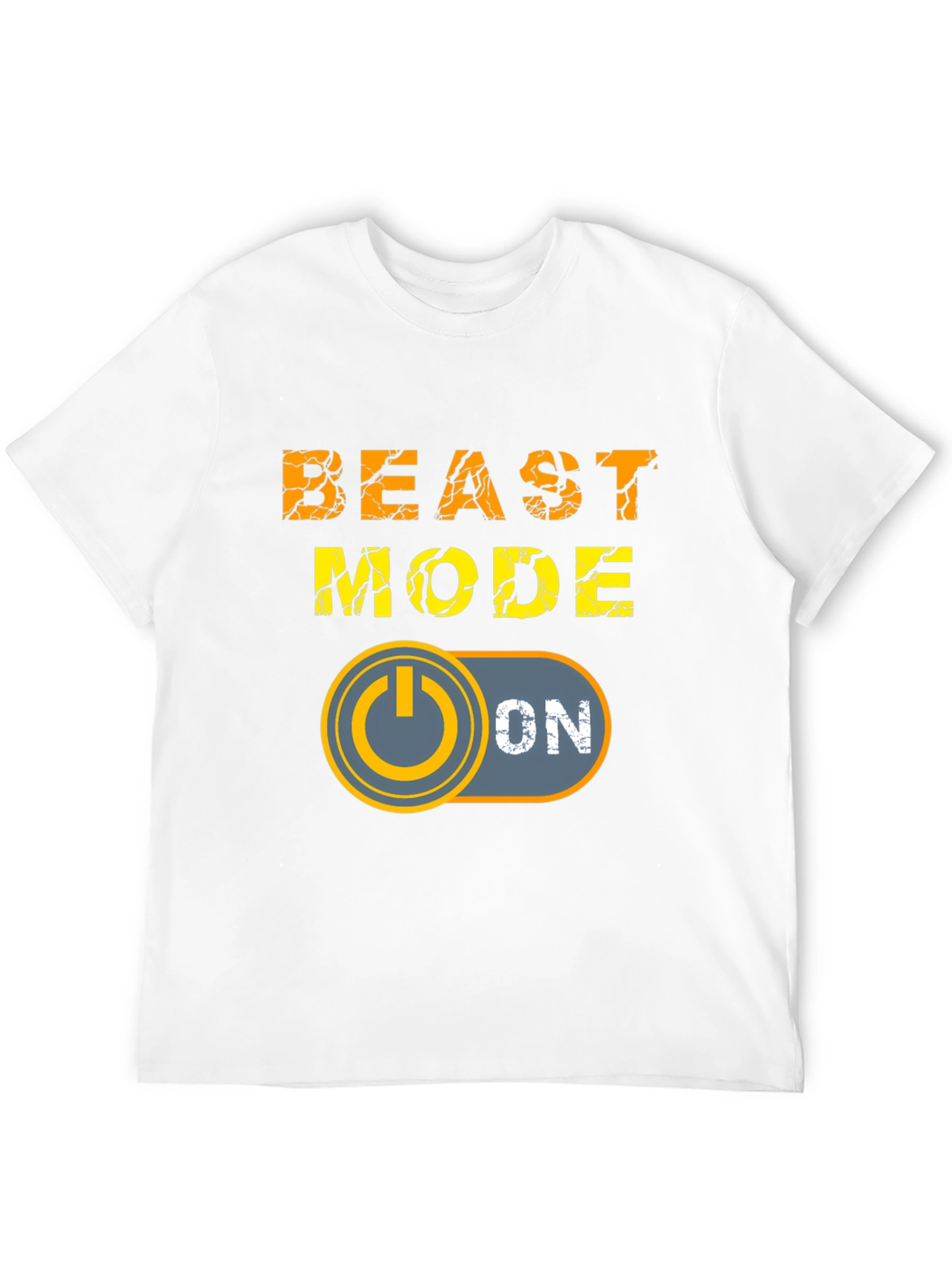 Beast Mode ON Graphic T-Shirt - Motivational Gym Wear