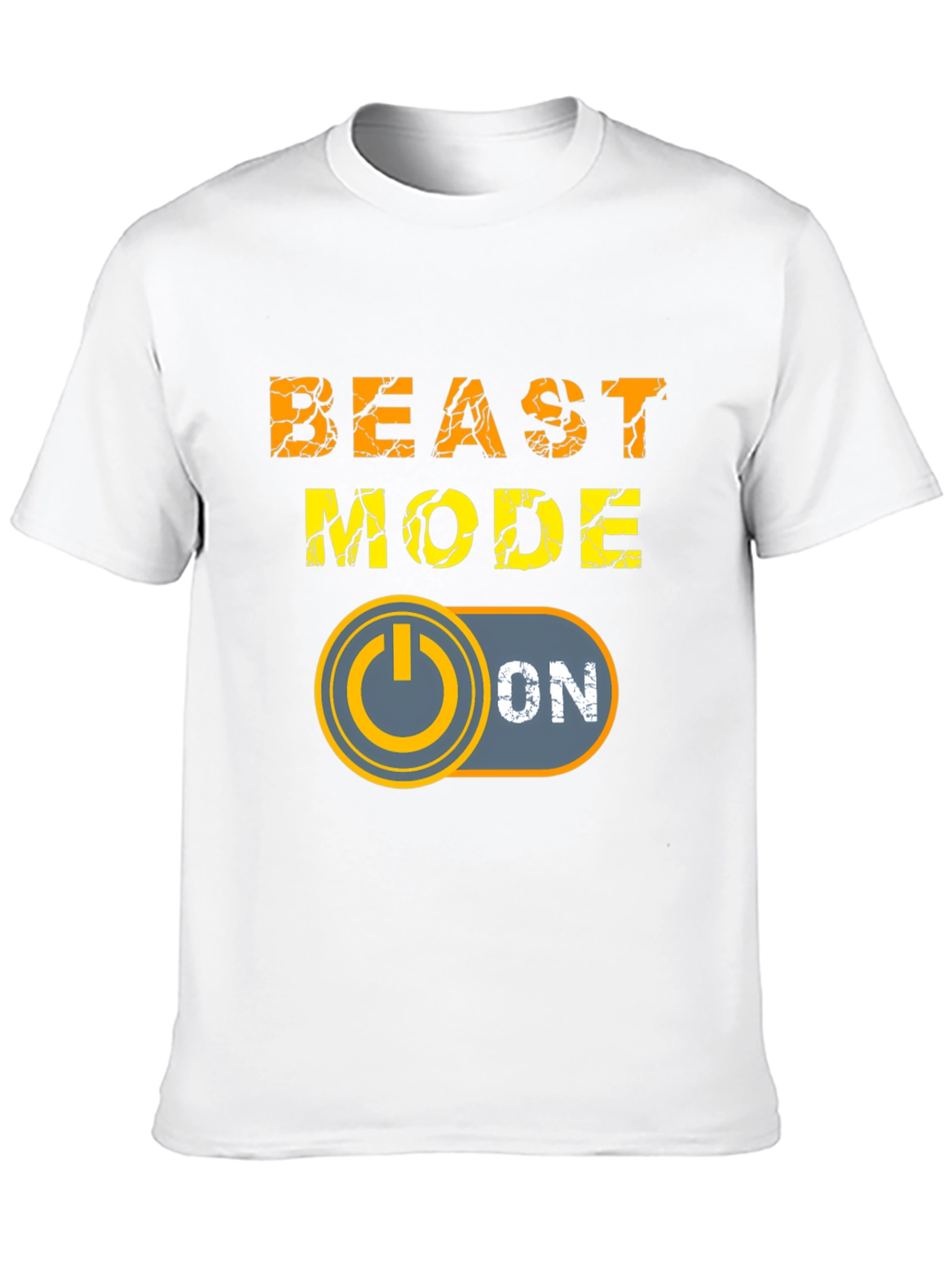Beast Mode ON Graphic T-Shirt - Motivational Gym Wear
