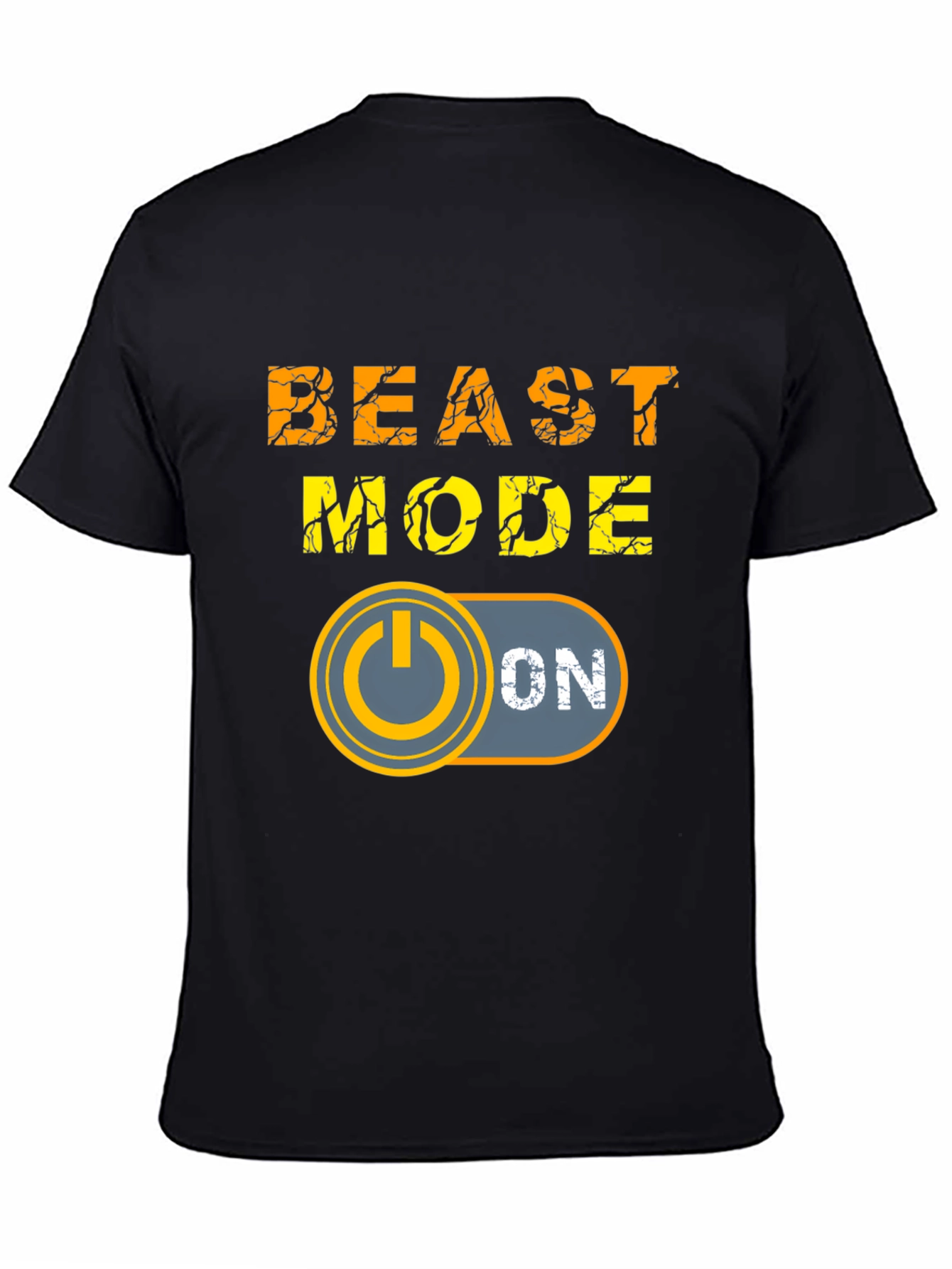 Beast Mode ON Graphic T-Shirt - Motivational Gym Wear