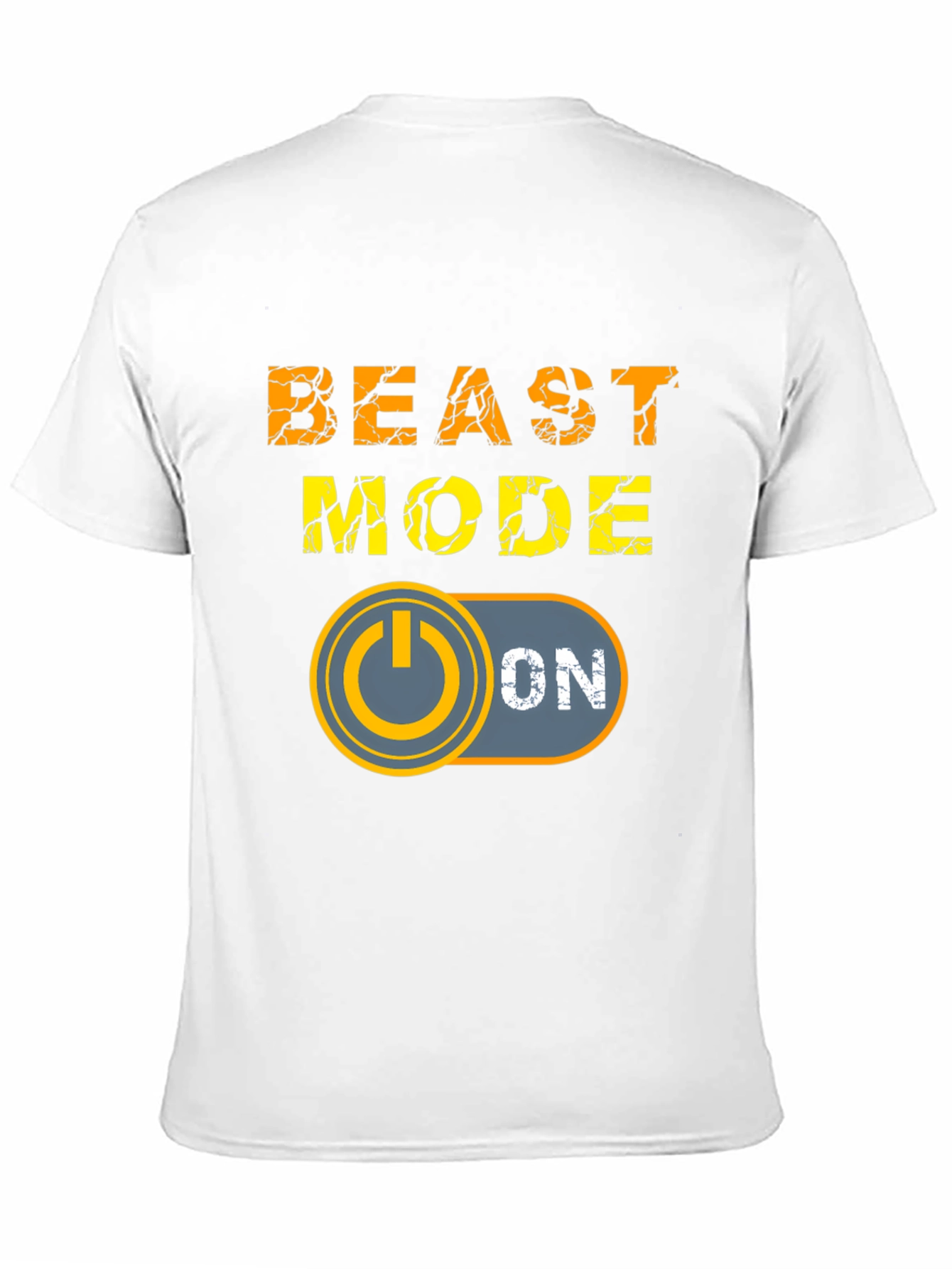 Beast Mode ON Graphic T-Shirt - Motivational Gym Wear