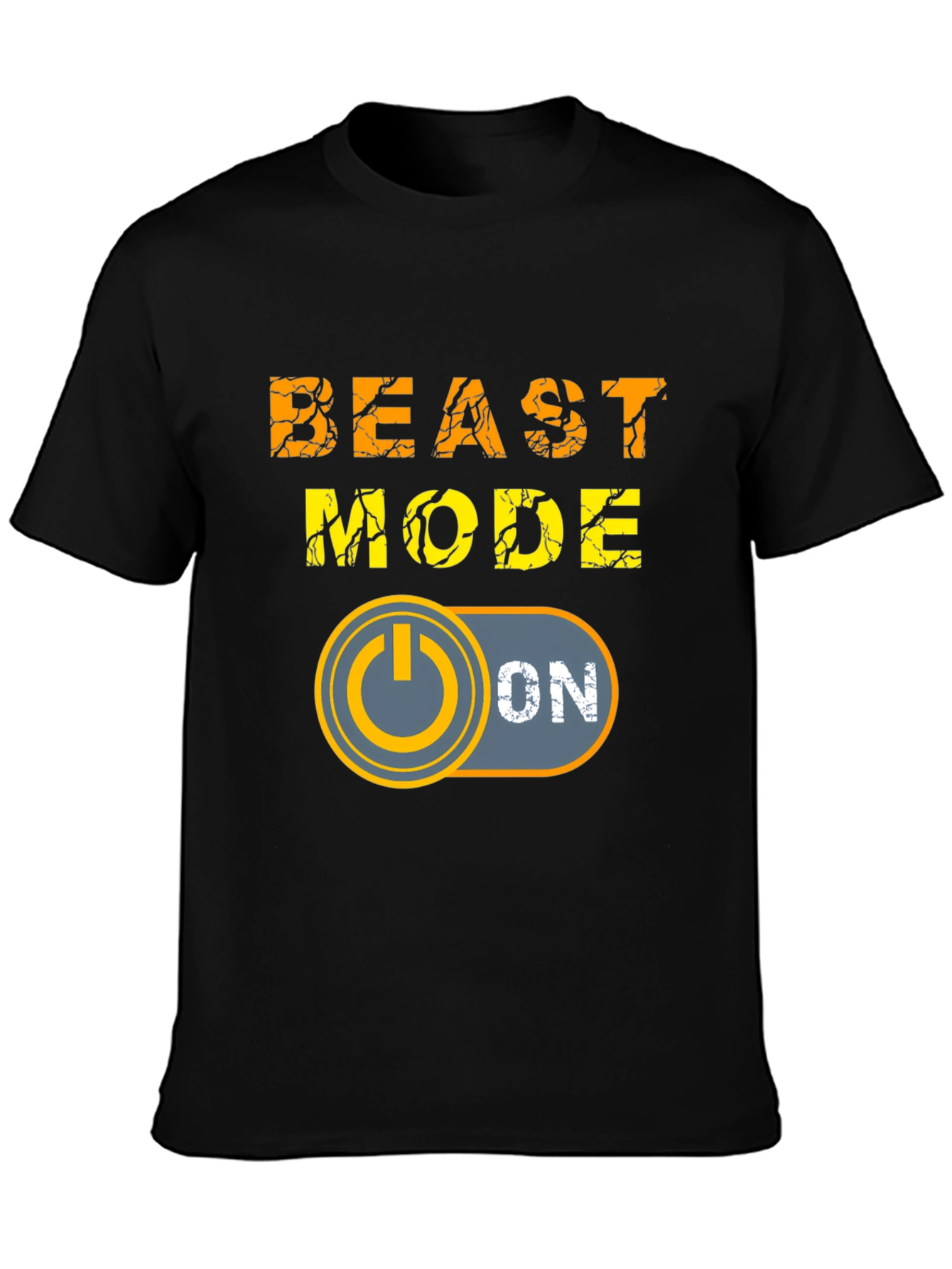 Beast Mode ON Graphic T-Shirt - Motivational Gym Wear