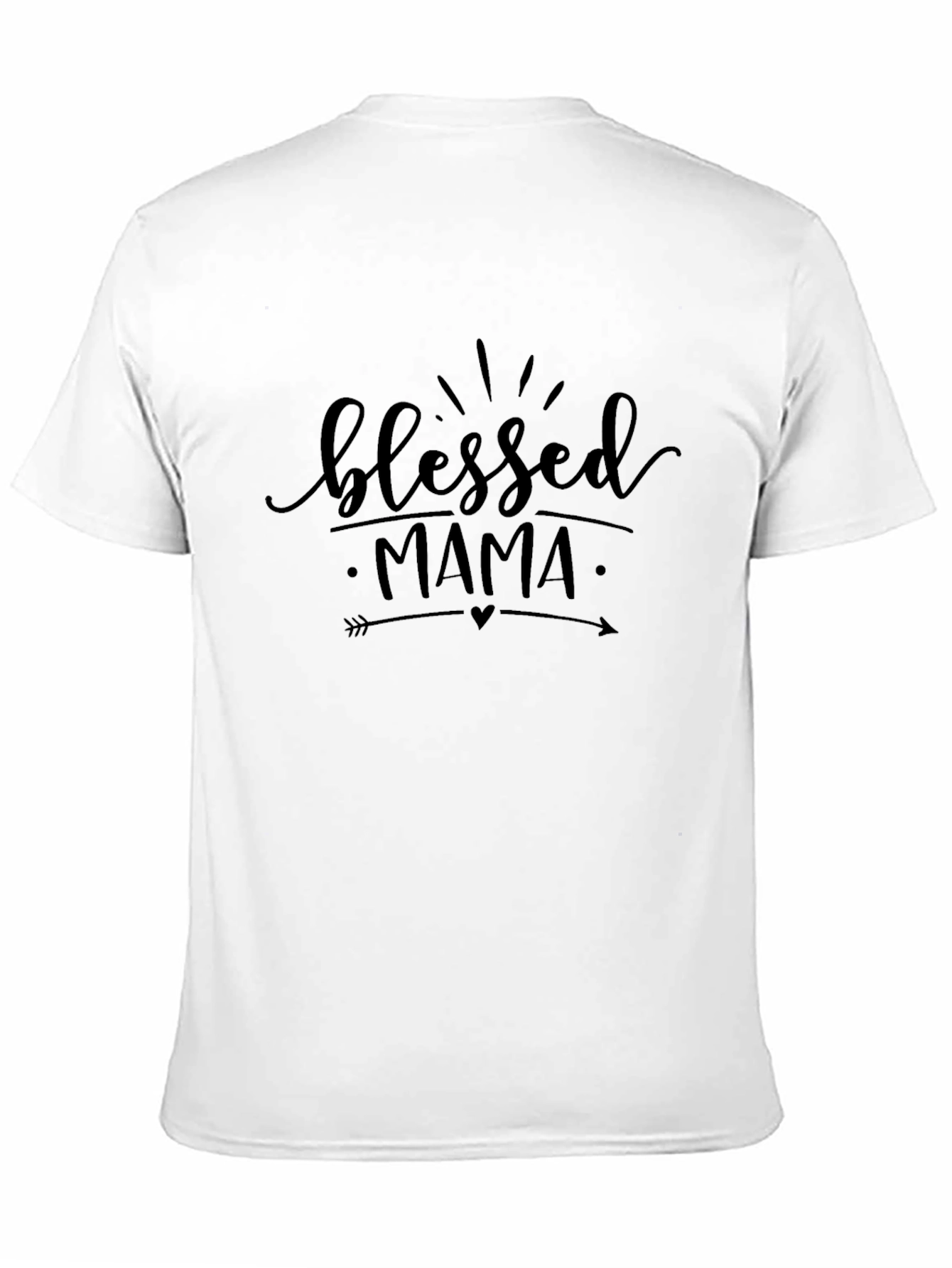 Blessed Mama Graphic Tee - Stylish Mothers Day Gift