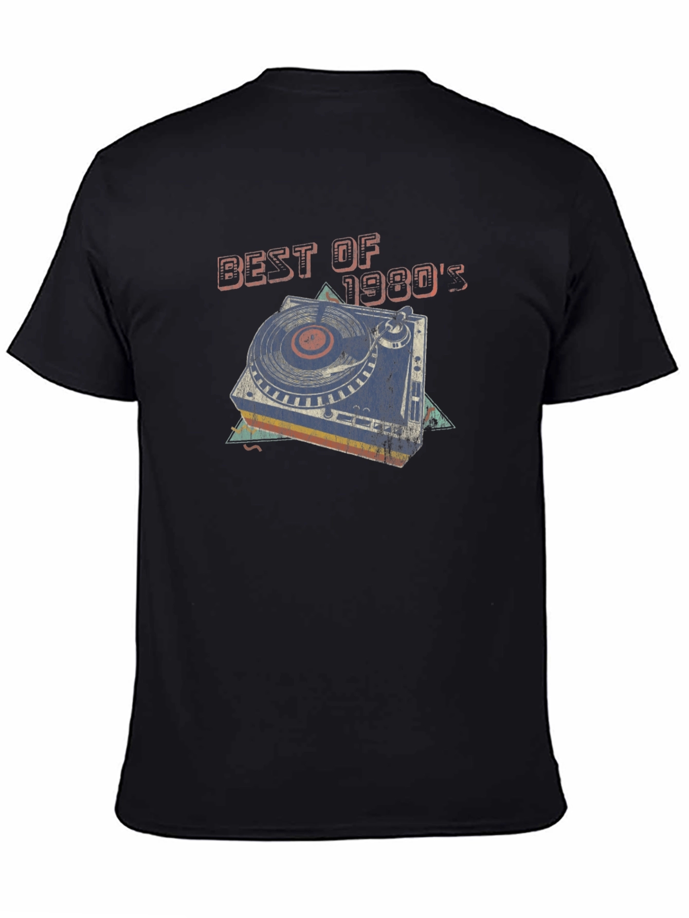 Best of 1980s Turntable Graphic T-Shirt