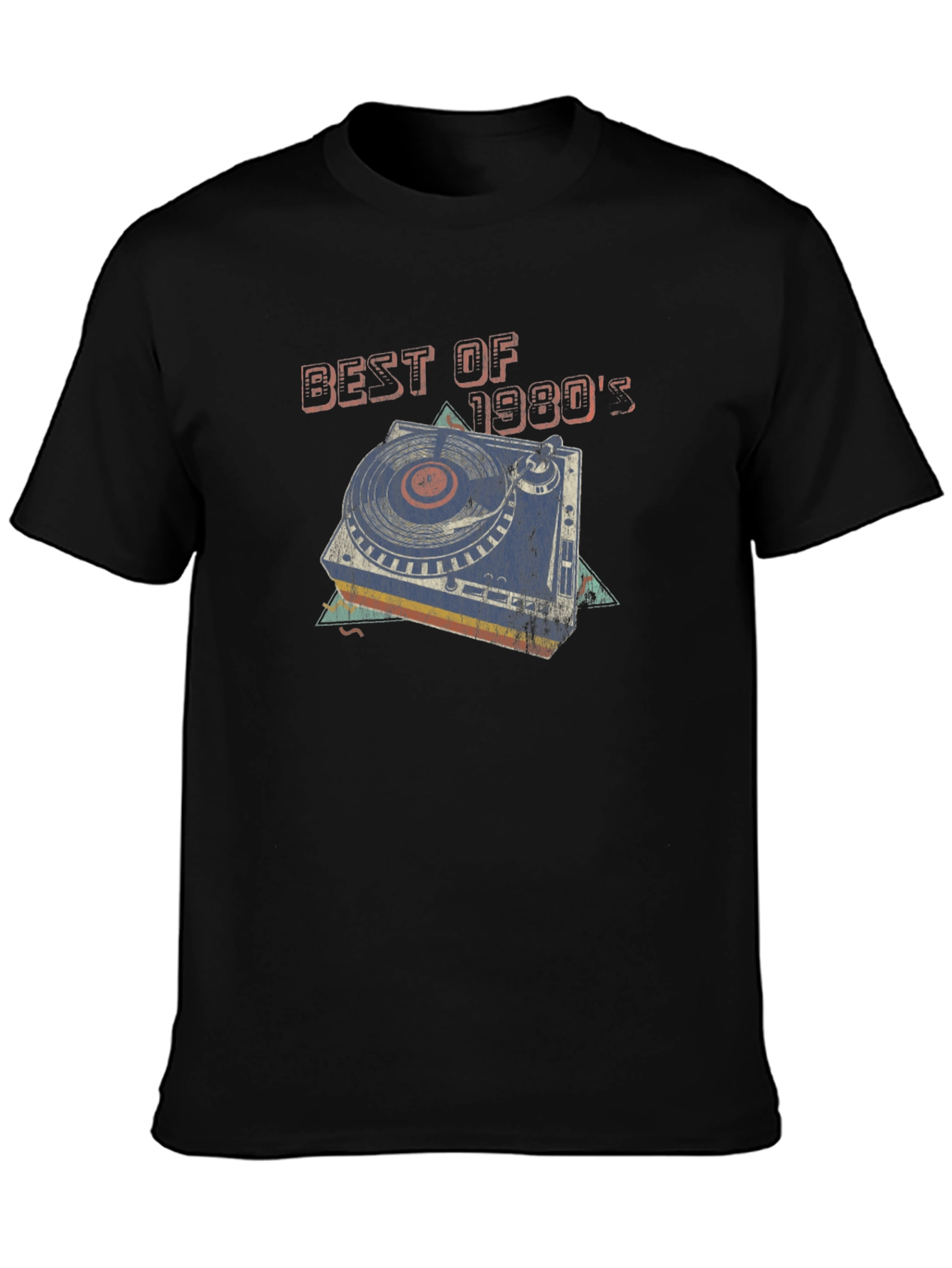 Best of 1980s Turntable Graphic T-Shirt