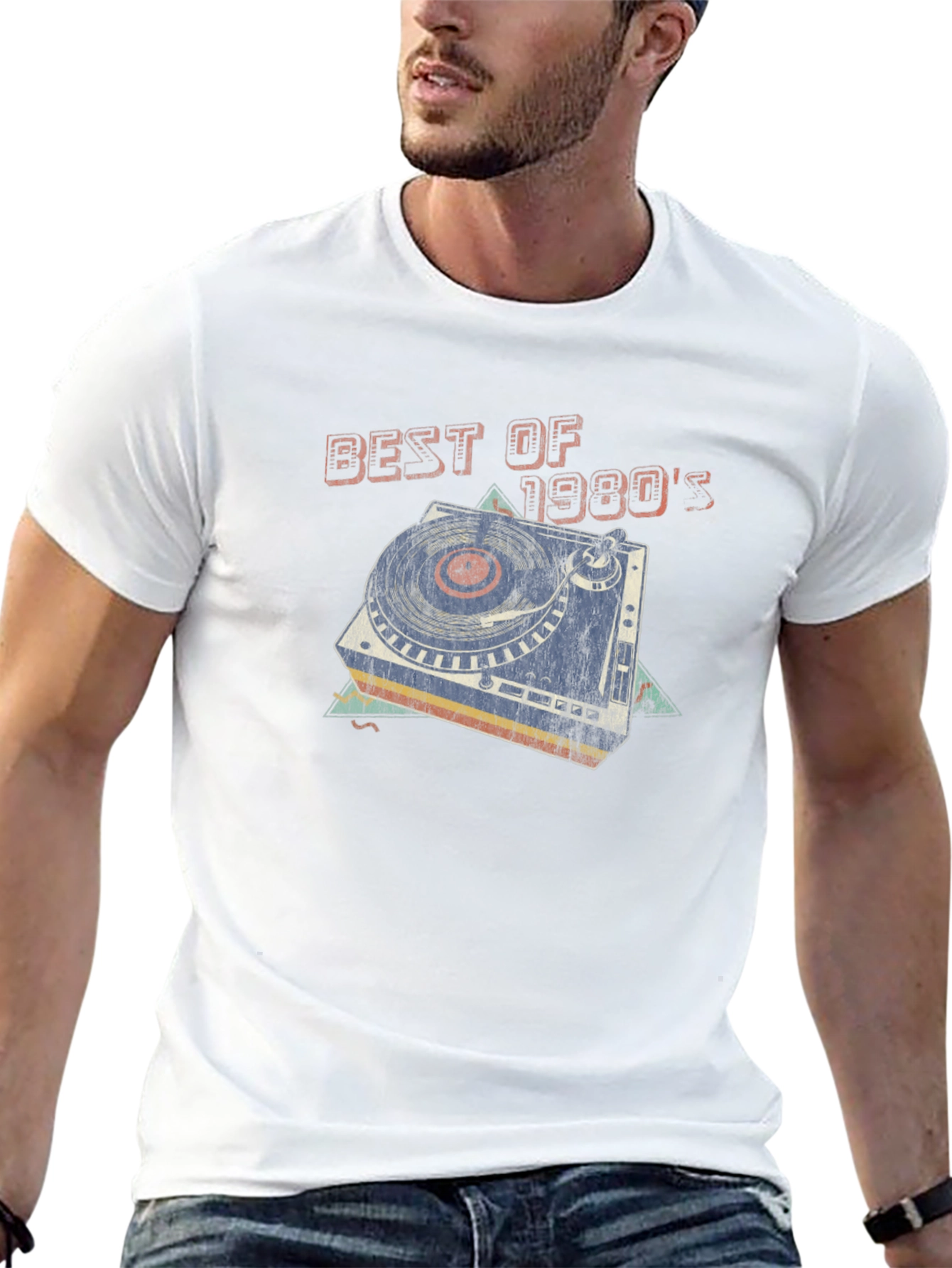 Best of 1980s Turntable Graphic T-Shirt