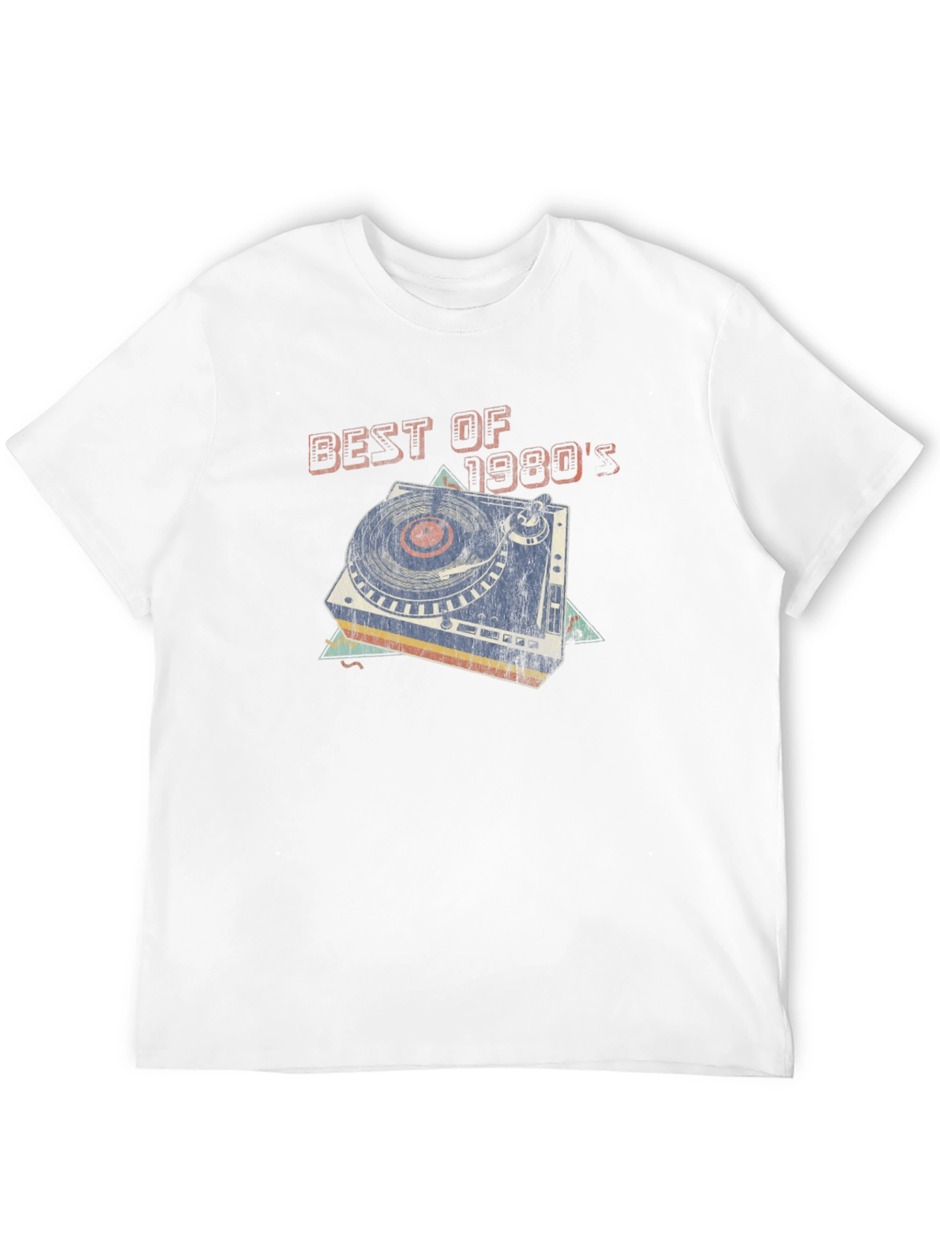 Best of 1980s Turntable Graphic T-Shirt