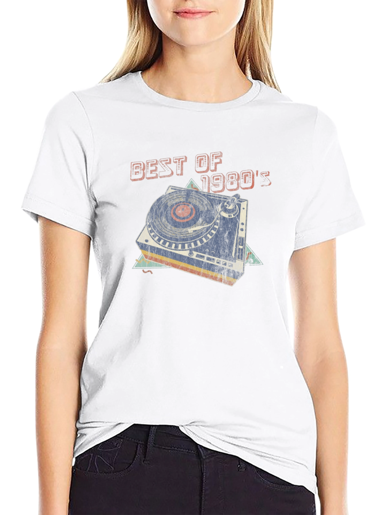 Best of 1980s Turntable Graphic T-Shirt