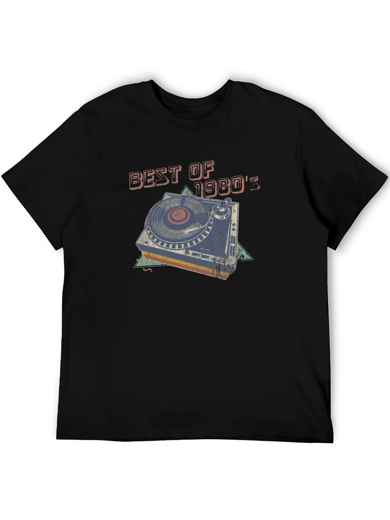 Best of 1980s Turntable Graphic T-Shirt