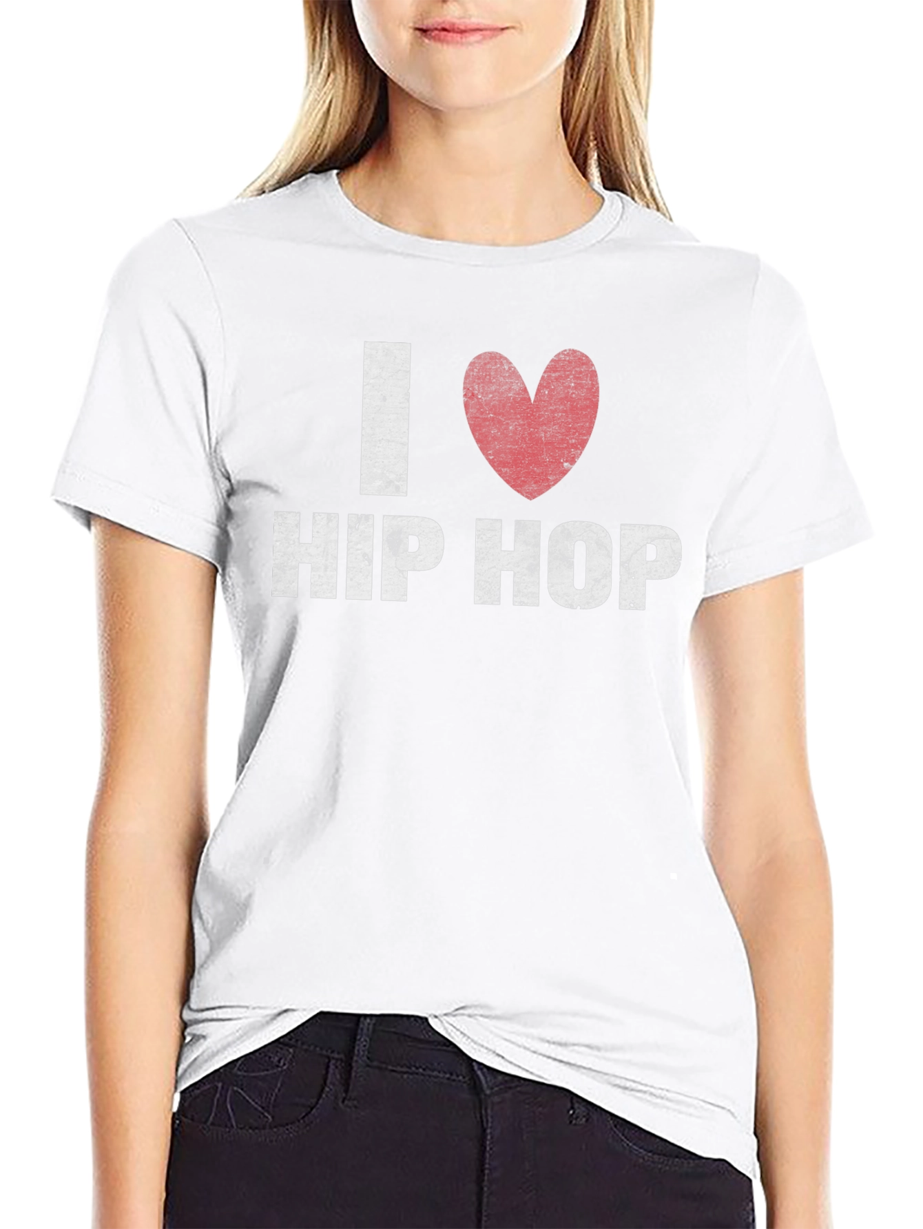 I Heart Hip Hop Black T-Shirt