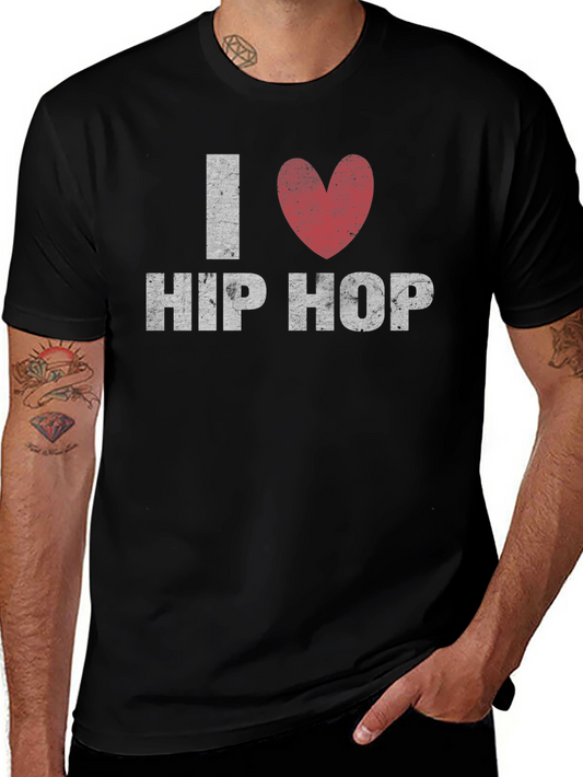 I Heart Hip Hop Black T-Shirt