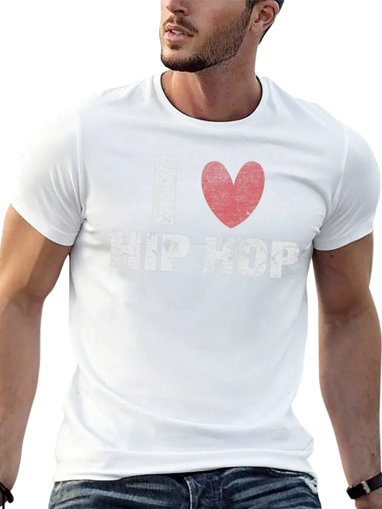 I Heart Hip Hop Black T-Shirt