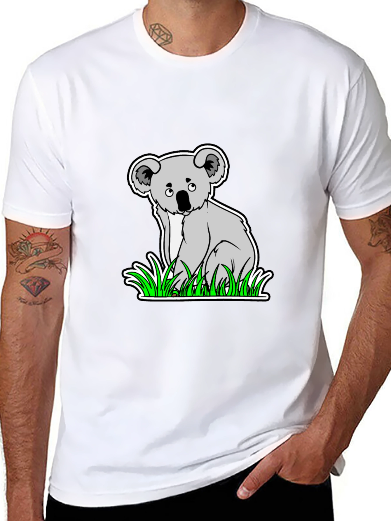 Koala Graphic T-Shirt - Cute Animal Tee