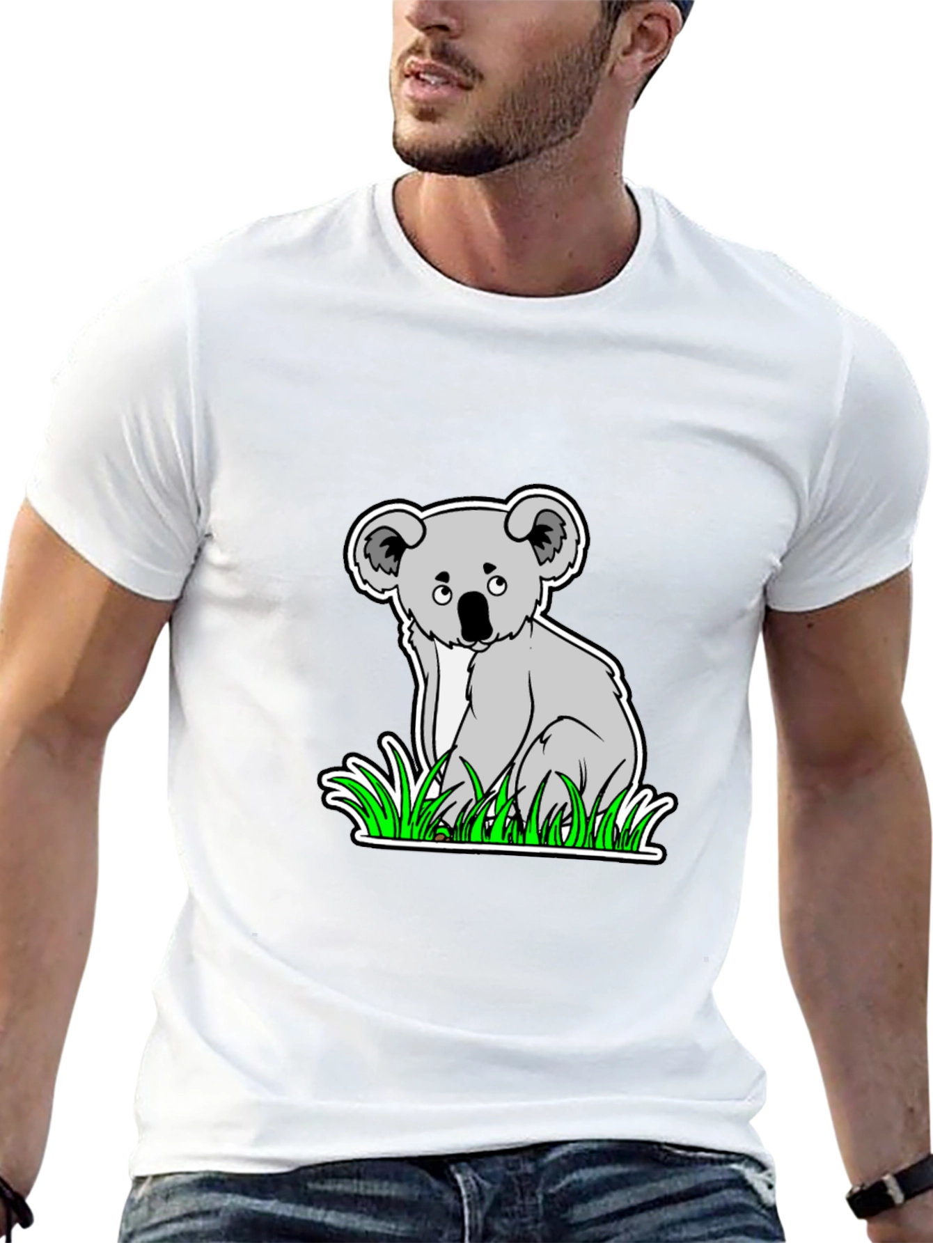Koala Graphic T-Shirt - Cute Animal Tee