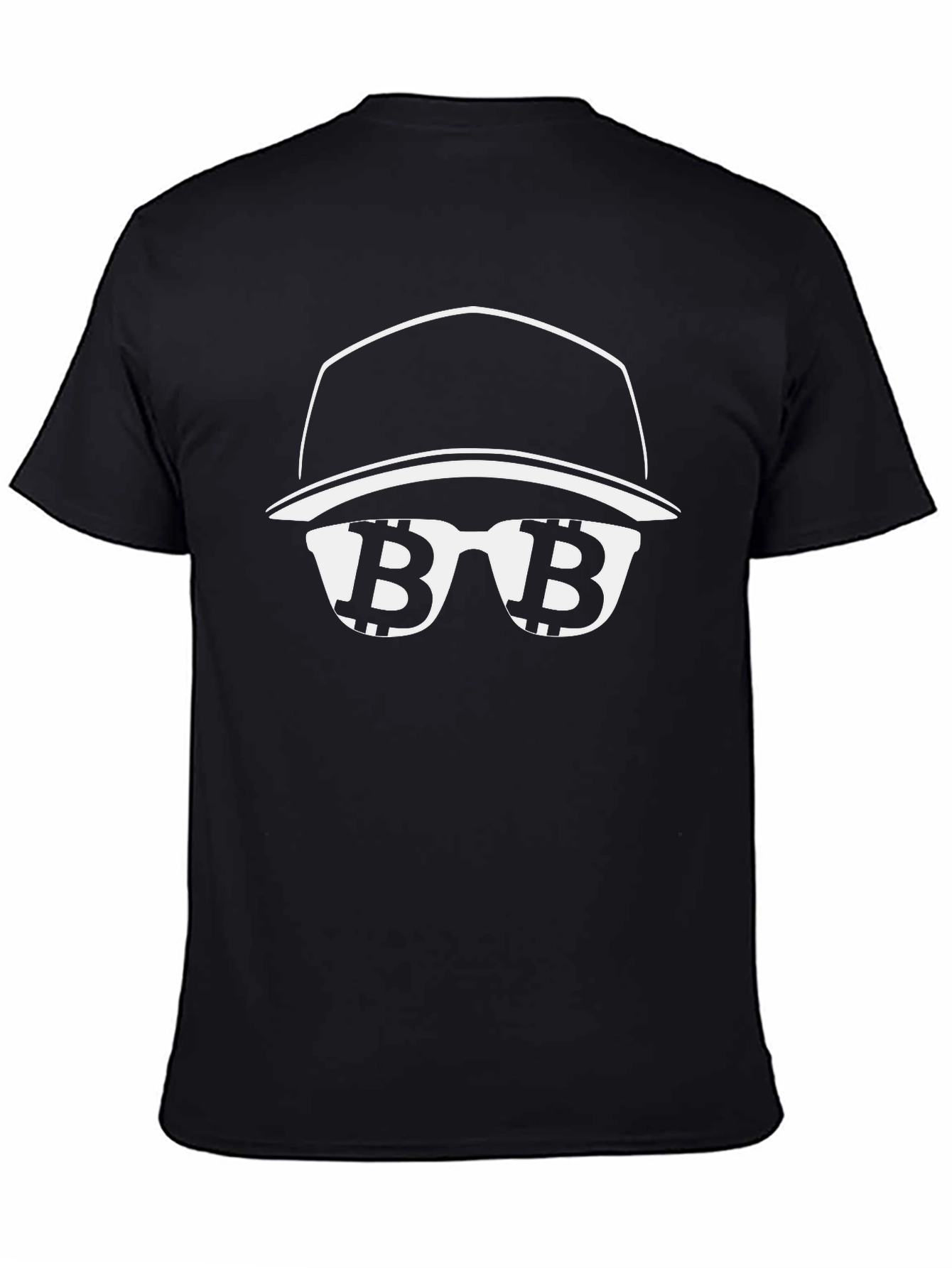 Bitcoin Crypto Sunglasses Tee