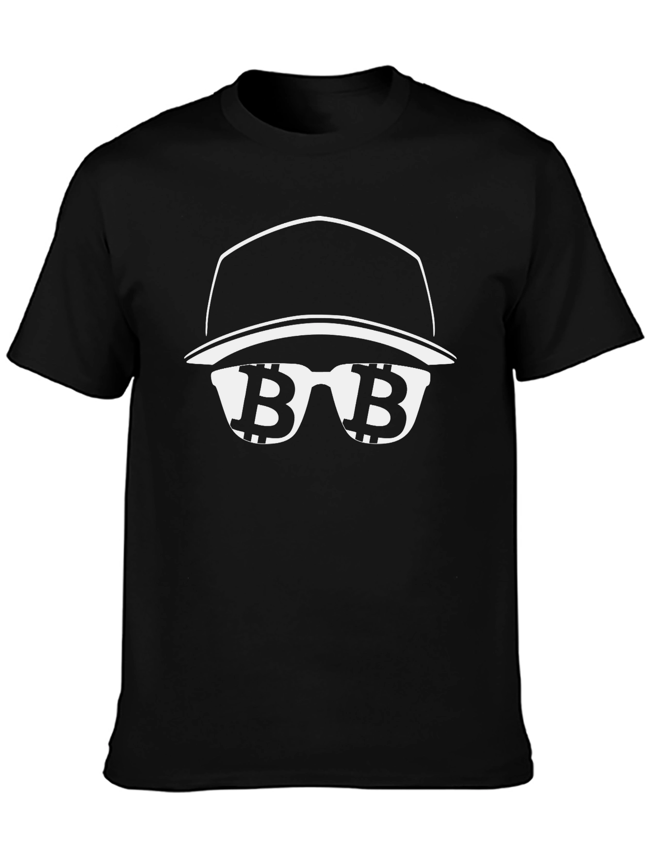 Bitcoin Crypto Sunglasses Tee