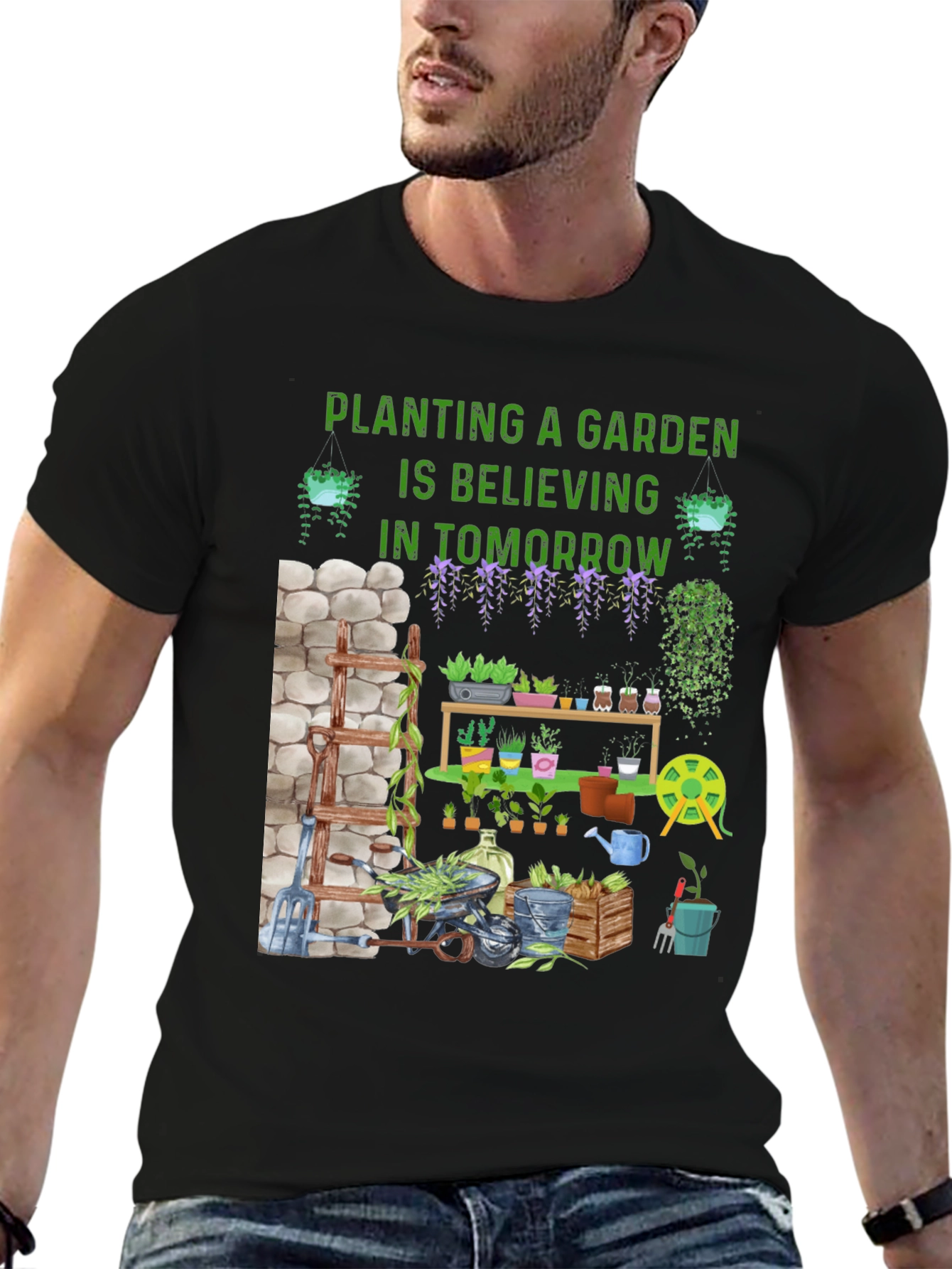 Gardening Belief T-Shirt - Tomorrows Garden Today!